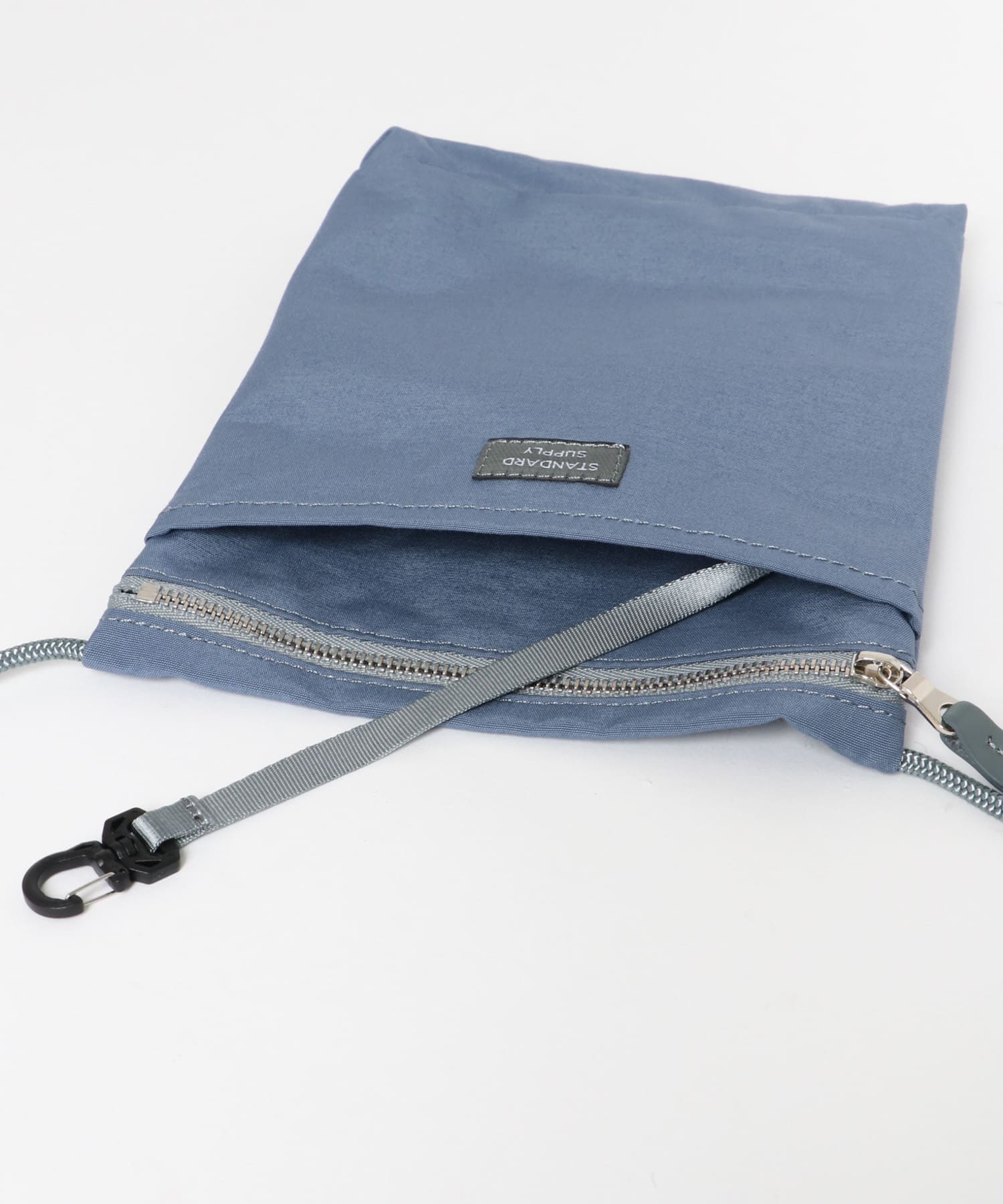 STANDARD SUPPLY　SLING PURSE L DUSTY BLUE one