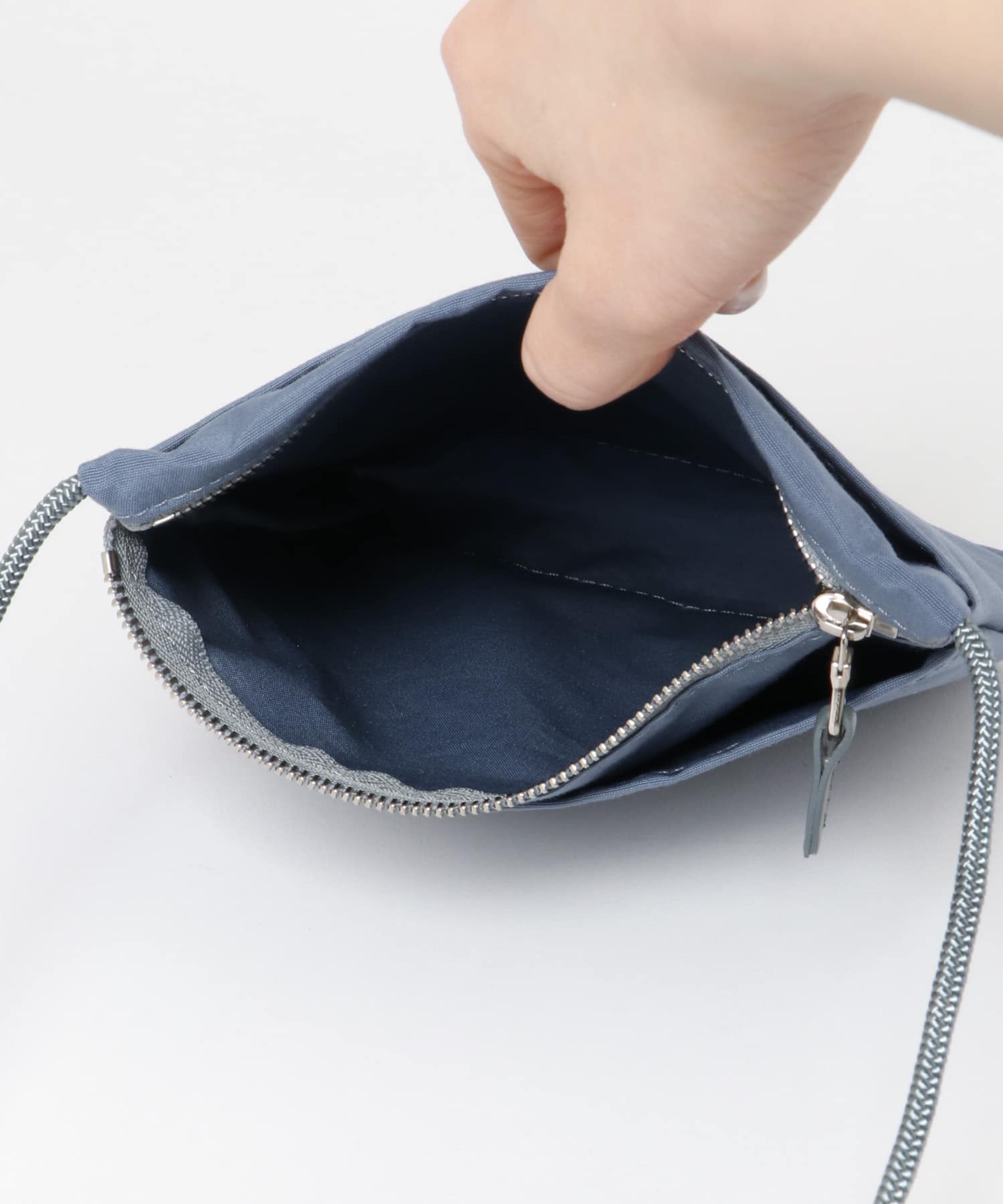 STANDARD SUPPLY　SLING PURSE L DUSTY BLUE one