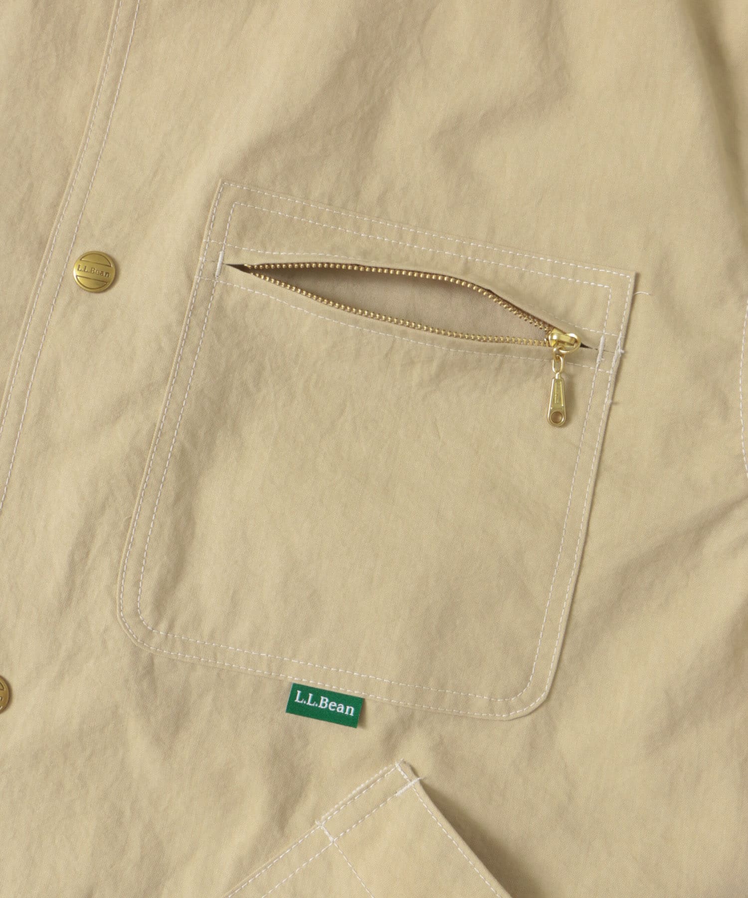 L.L.Bean　Field Coat Beige M