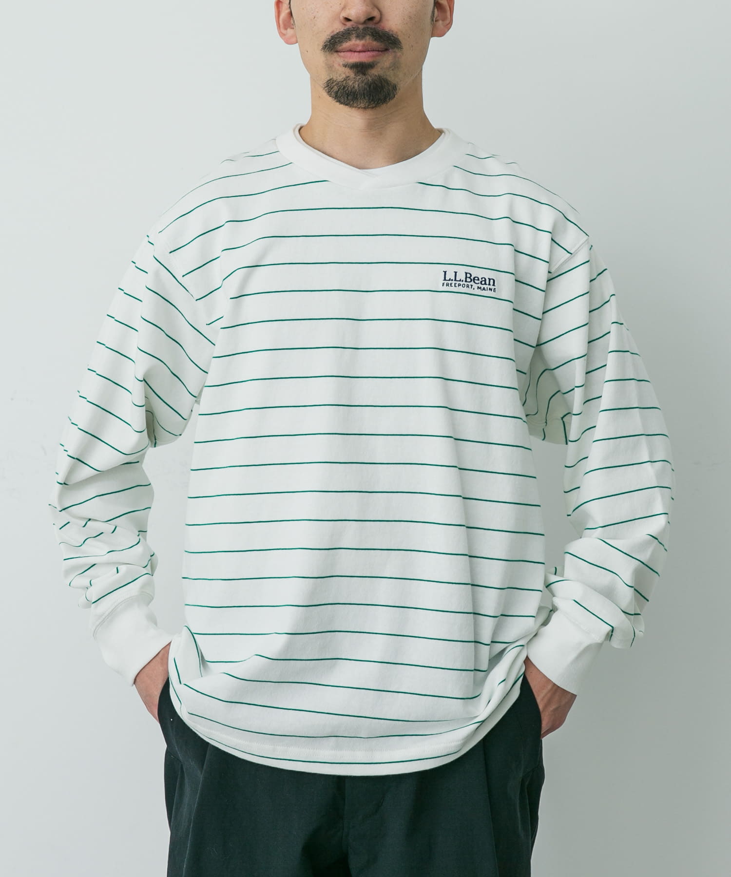 L.L.Bean　Union Long-Sleeve T-Shirts