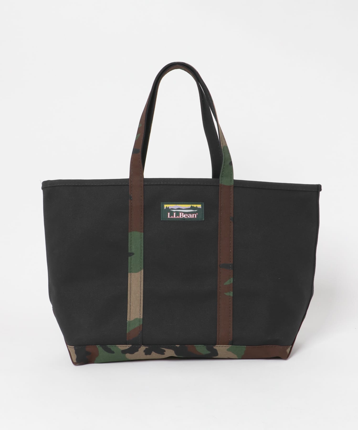 L.L.Bean　ボート アンドトート(ロングハンドル) BLK/Camo one