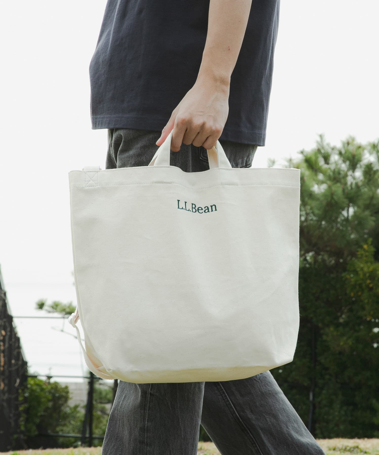『別注』L.L.Bean×DOORS　Shoulder Strap Tote L Natural one