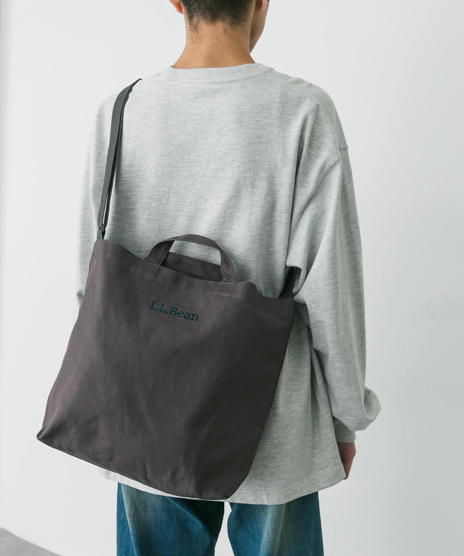 『別注』L.L.Bean×DOORS　Shoulder Strap Tote L CarbonGray one