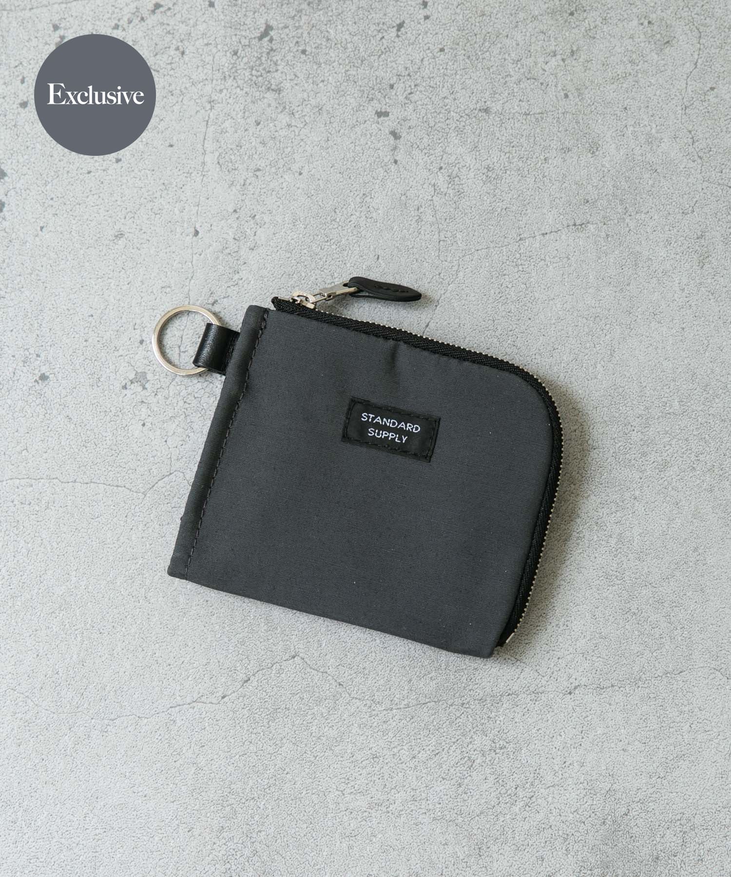 『別注』STANDARD SUPPLY×DOORS　L ZIP PURSE STEEL GREY one
