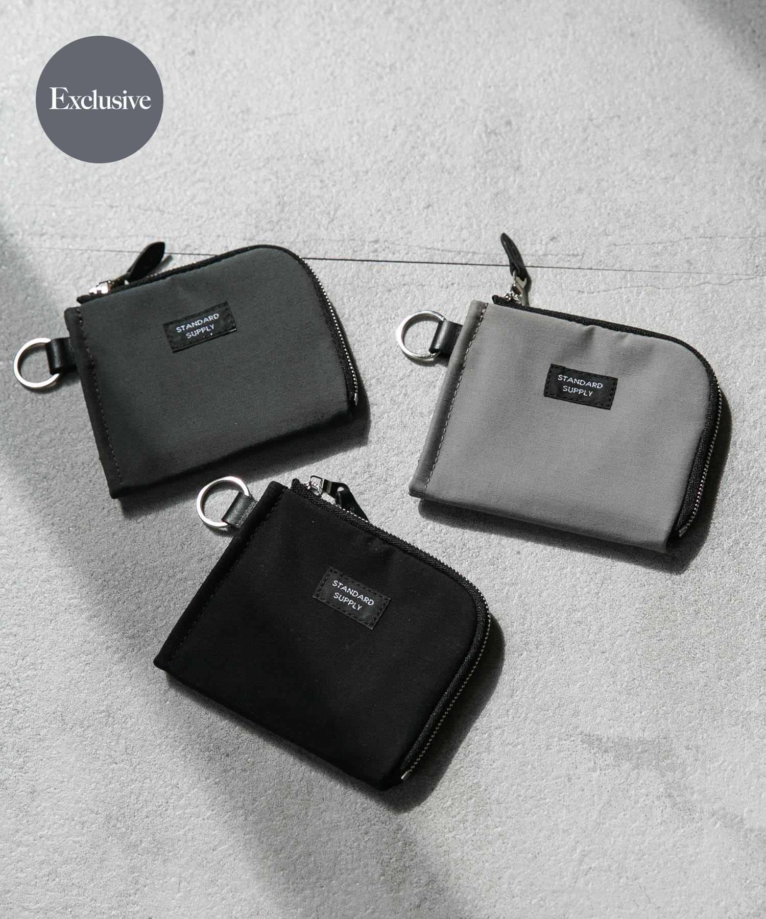 『別注』STANDARD SUPPLY×DOORS　L ZIP PURSE BLACK one