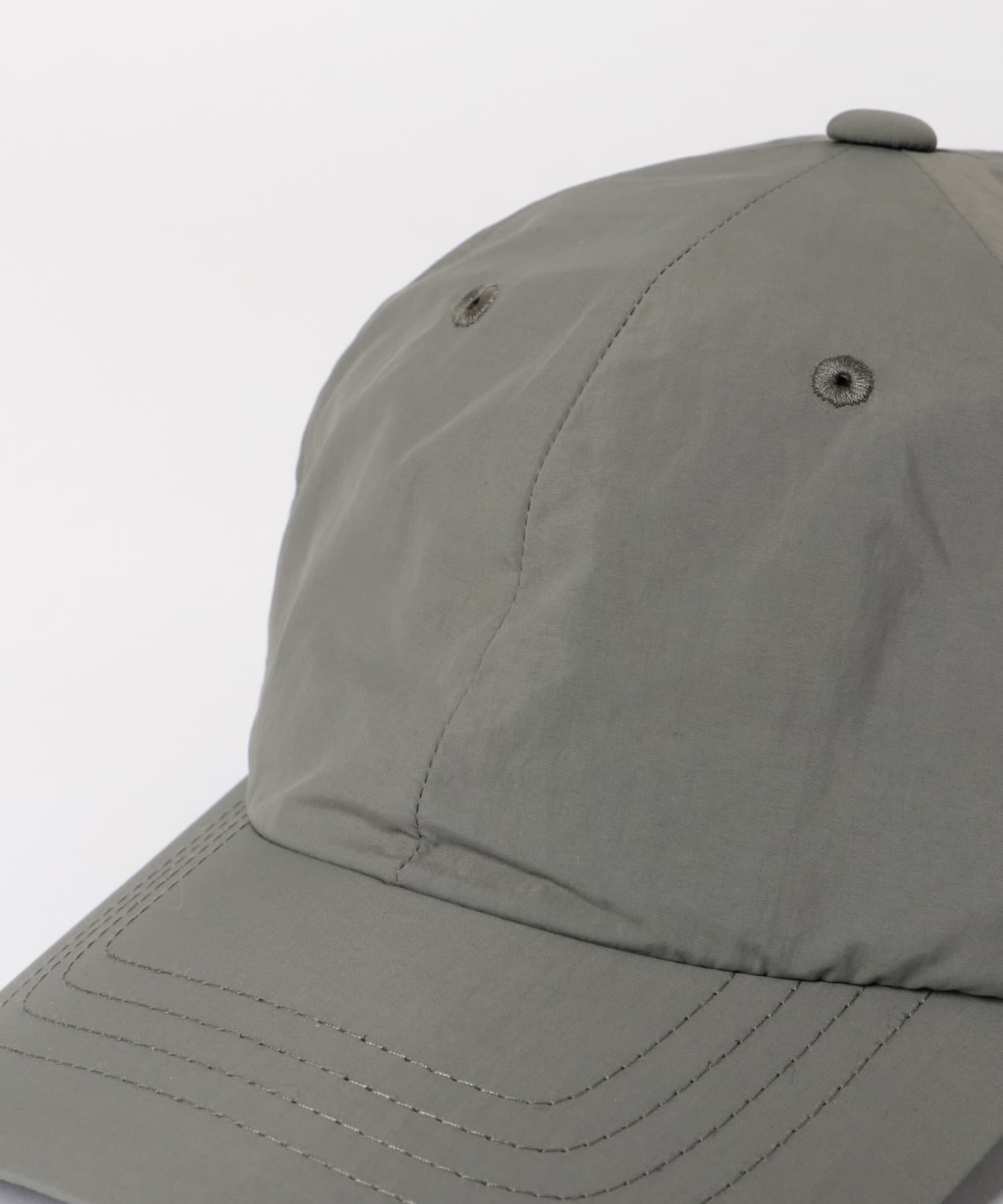 Snow Peak Apparel　Nylon Tussah Cap LightOlive 2