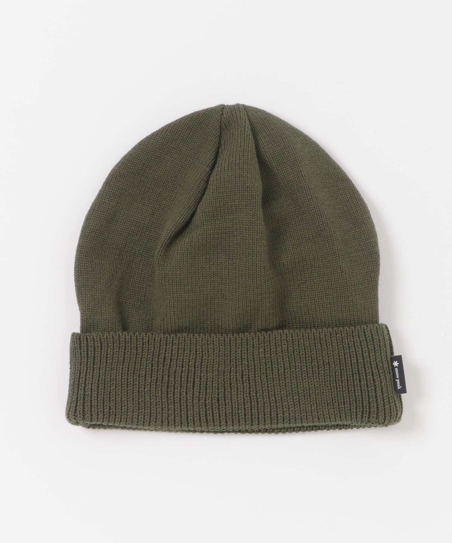 Snow Peak Apparel　Rib Knit Cap OLIVE one