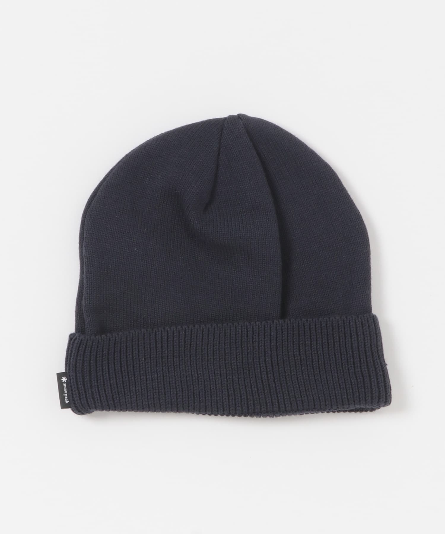 Snow Peak Apparel　Rib Knit Cap NAVY one