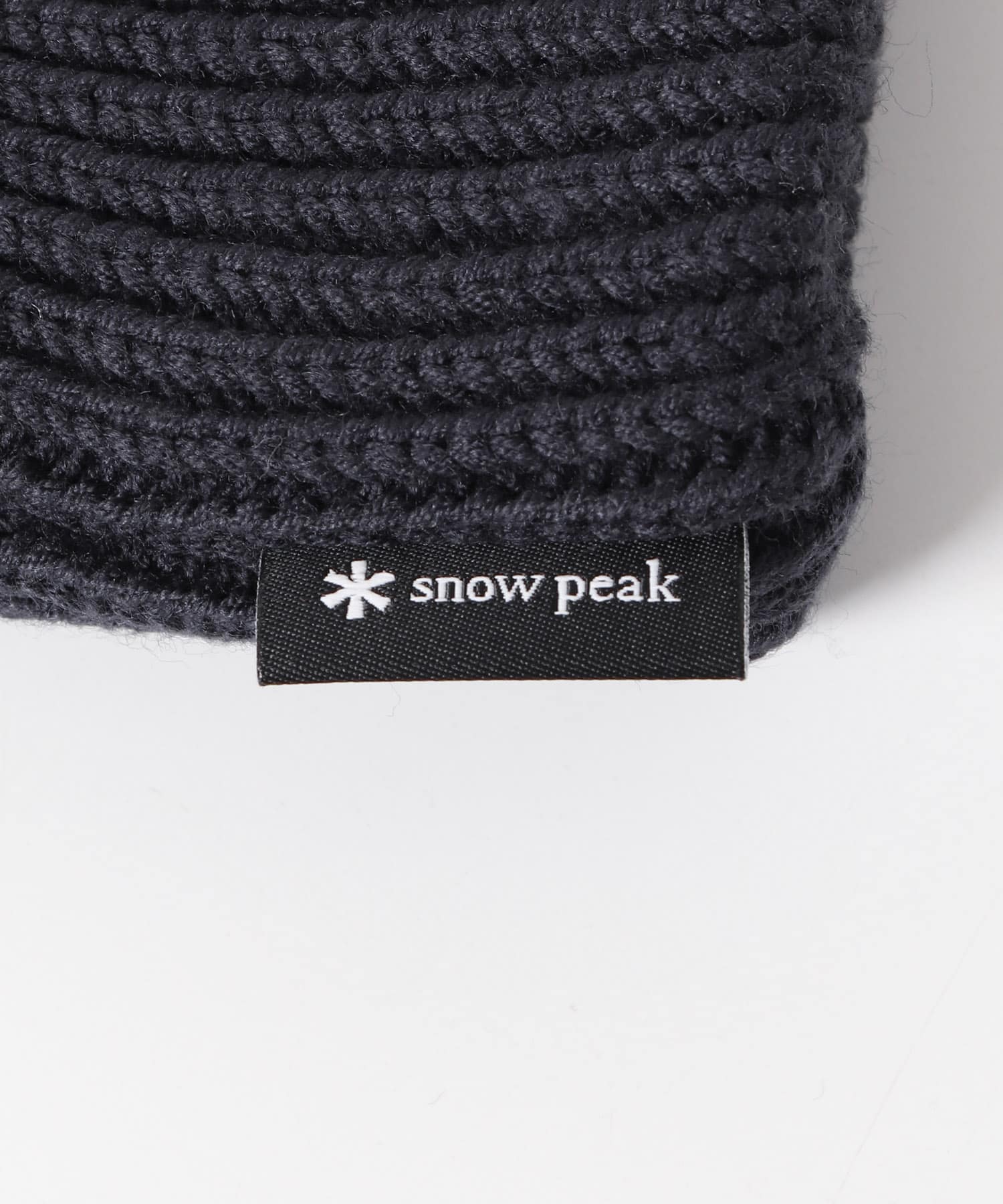 Snow Peak Apparel　Rib Knit Cap NAVY one