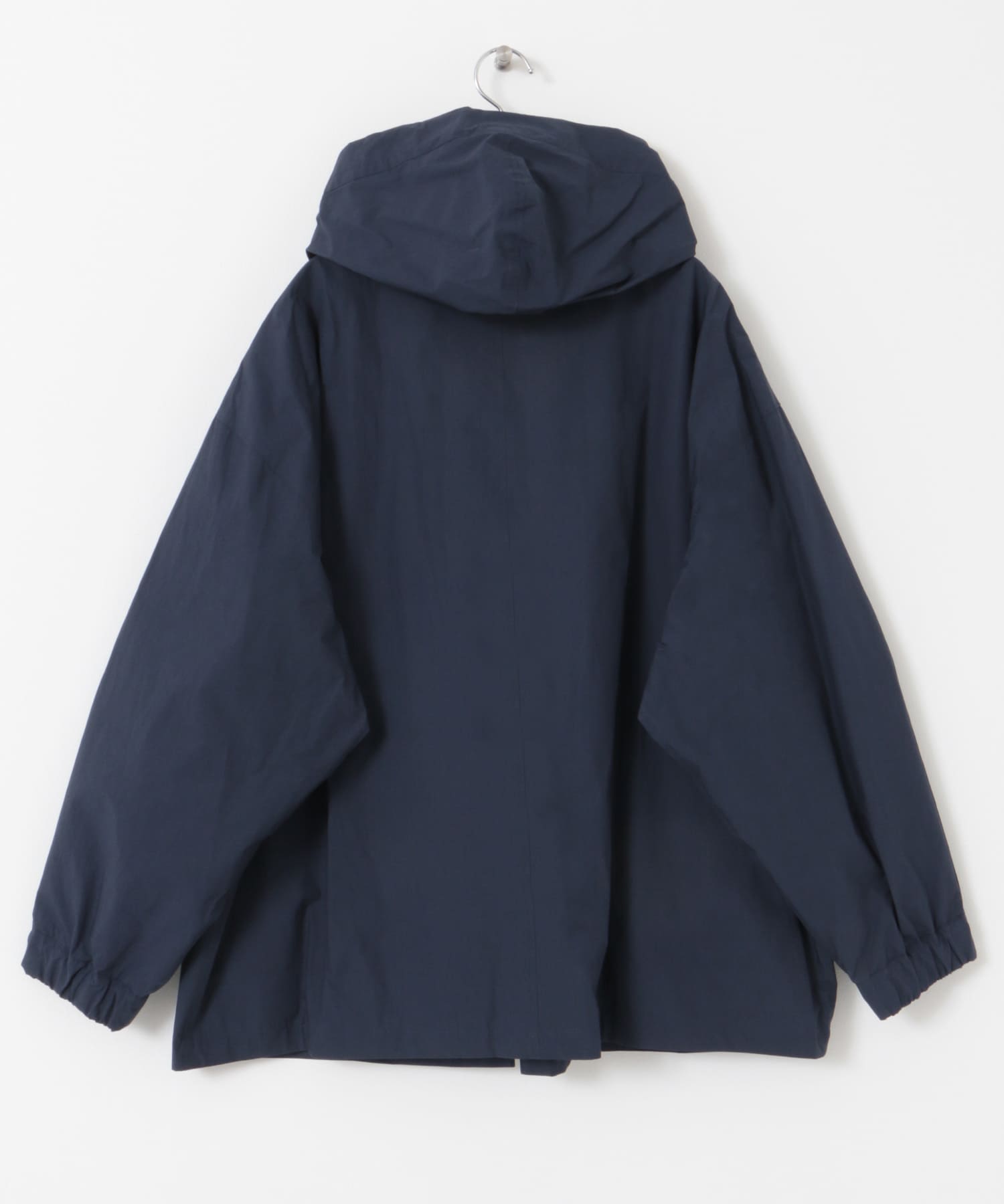 STILL BY HAND　Siliconecoatedhoodedcoat DEEP BLUE 48