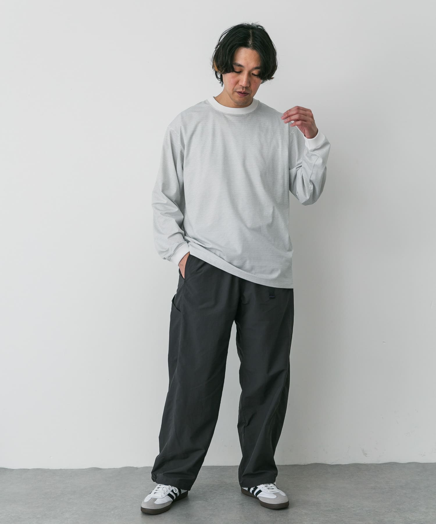 身長：172cm サイズ：L