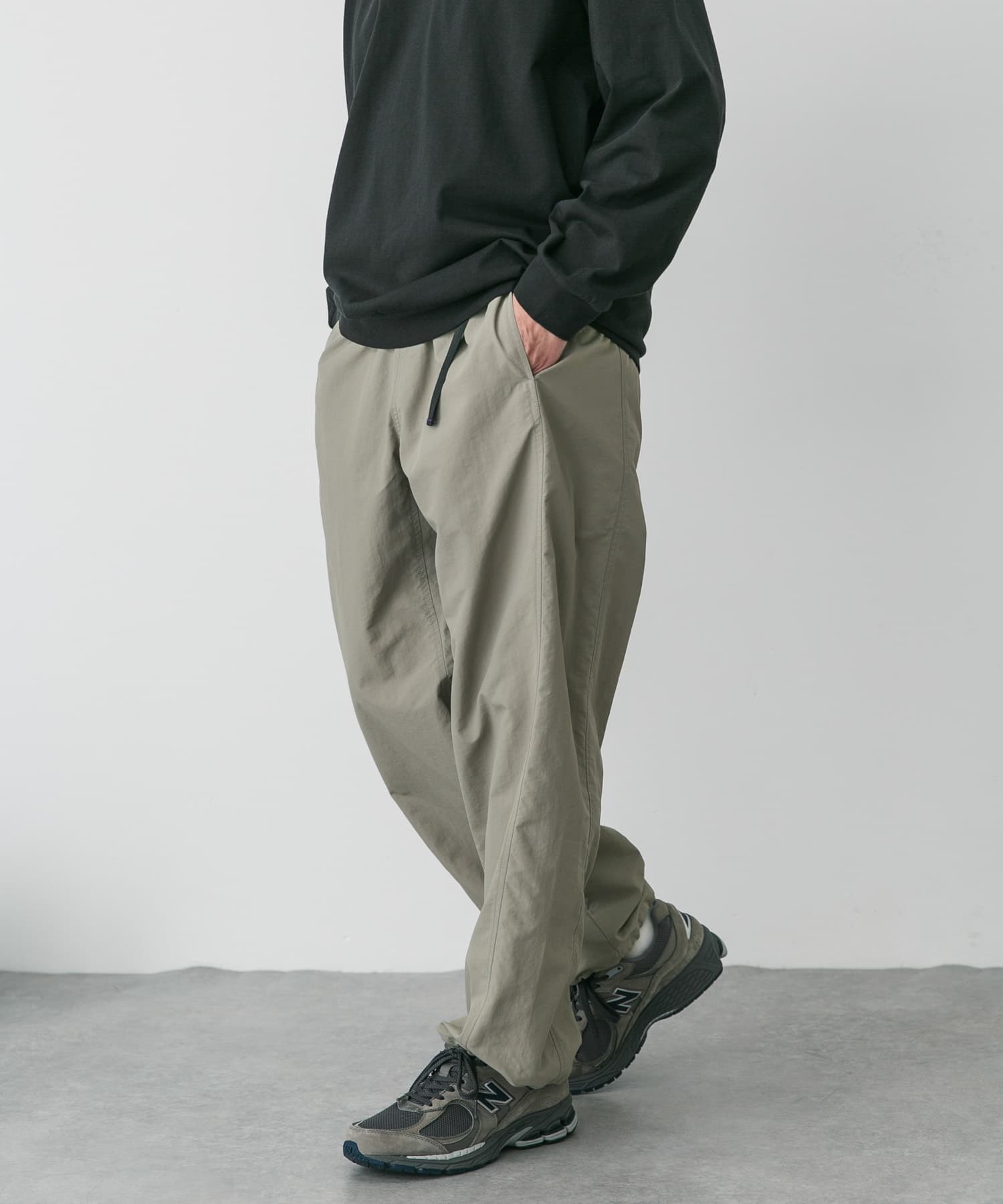 別注』BURLAP OUTFITTER×DOORS Supplex Nylon Pants(M BRINDLE