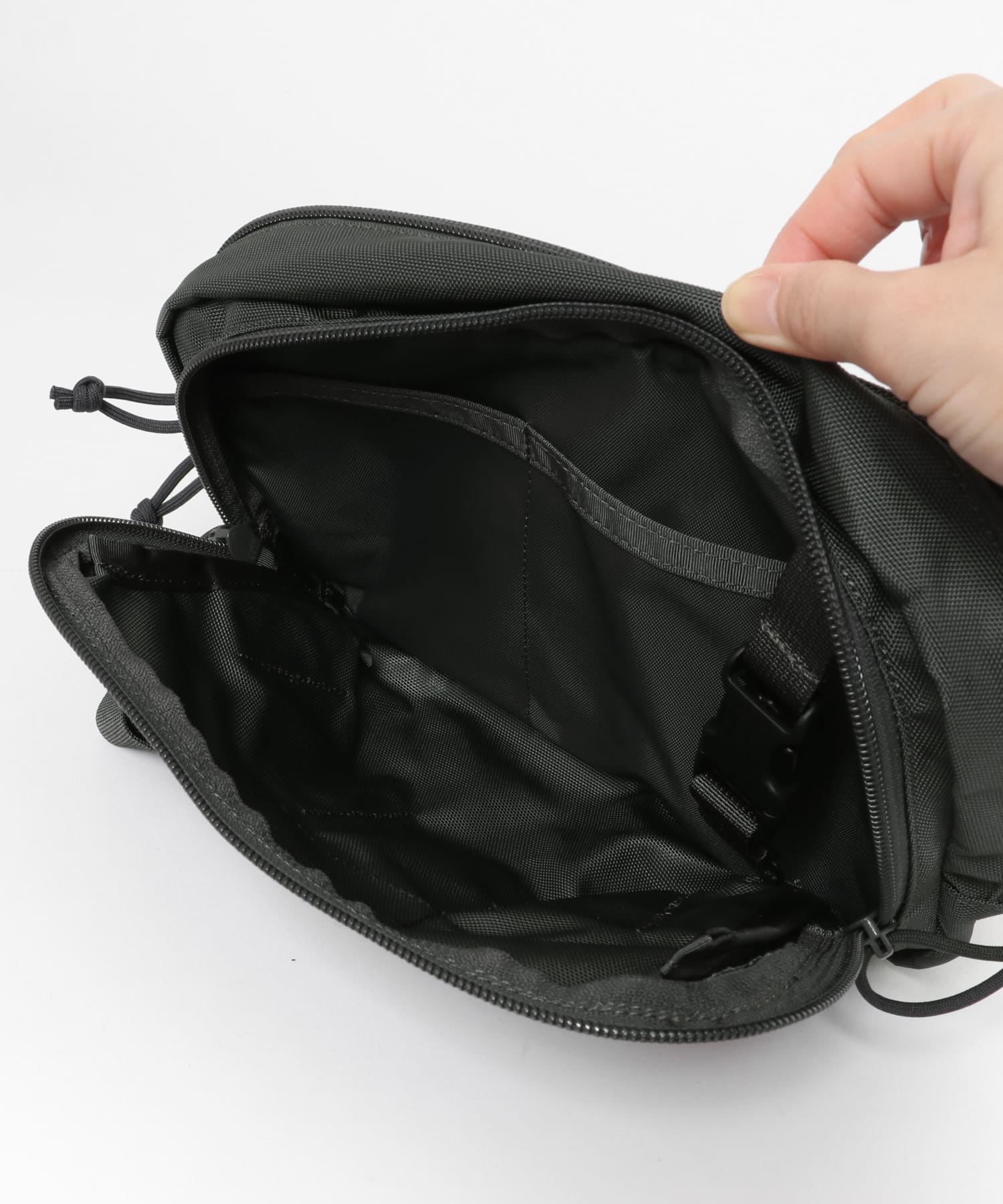 BRIEFING　BS BOX SHOULDER S AG DARK GRAY FREE