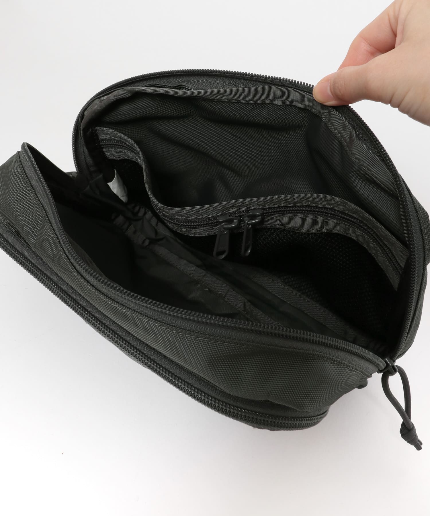 BRIEFING　BS BOX SHOULDER S AG DARK GRAY FREE