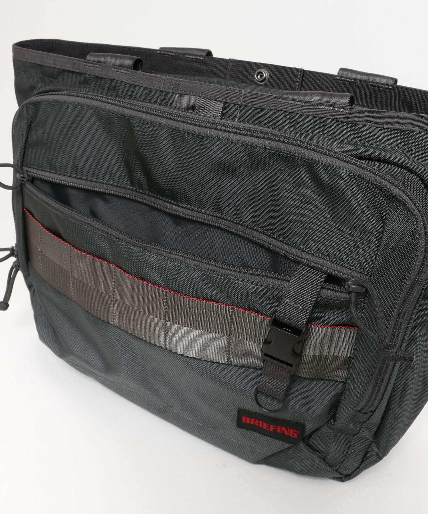 BRIEFING　BS BOX TOTE AG DARK GRAY FREE