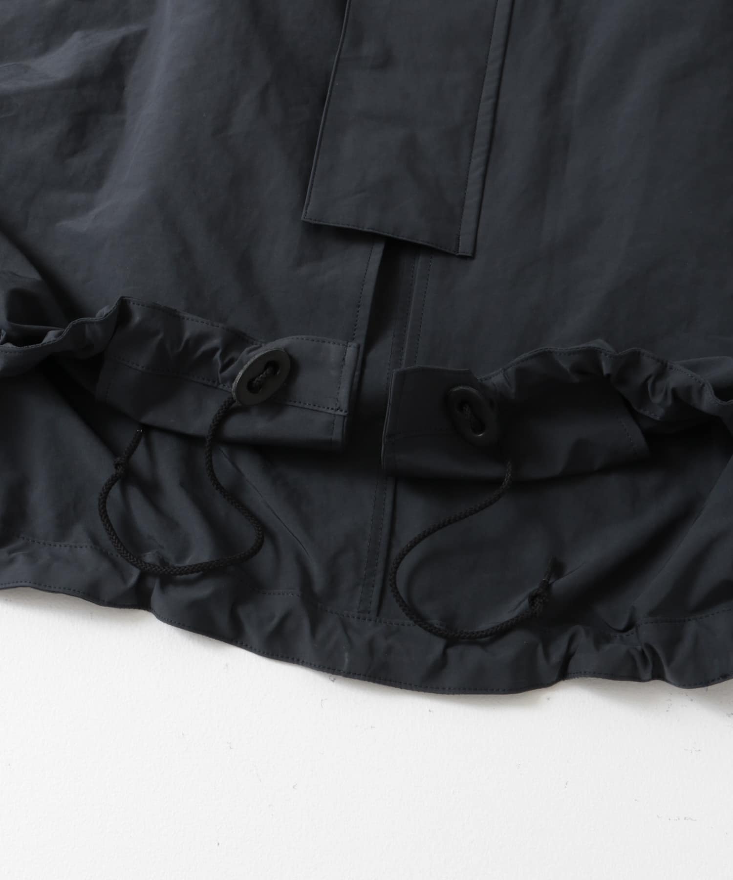 STILL BY HAND　Stand collar coat NAVY 48