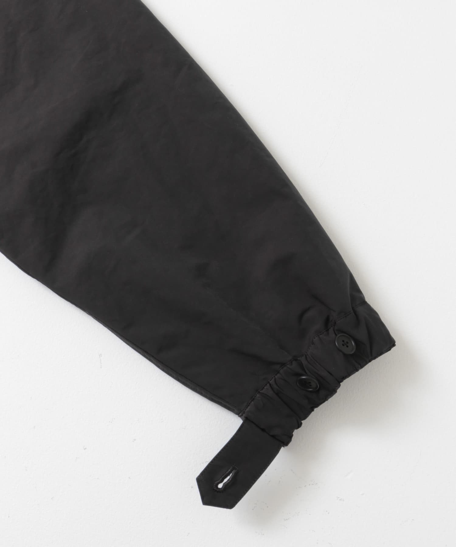 STILL BY HAND　Stand collar coat INK BLACK 48