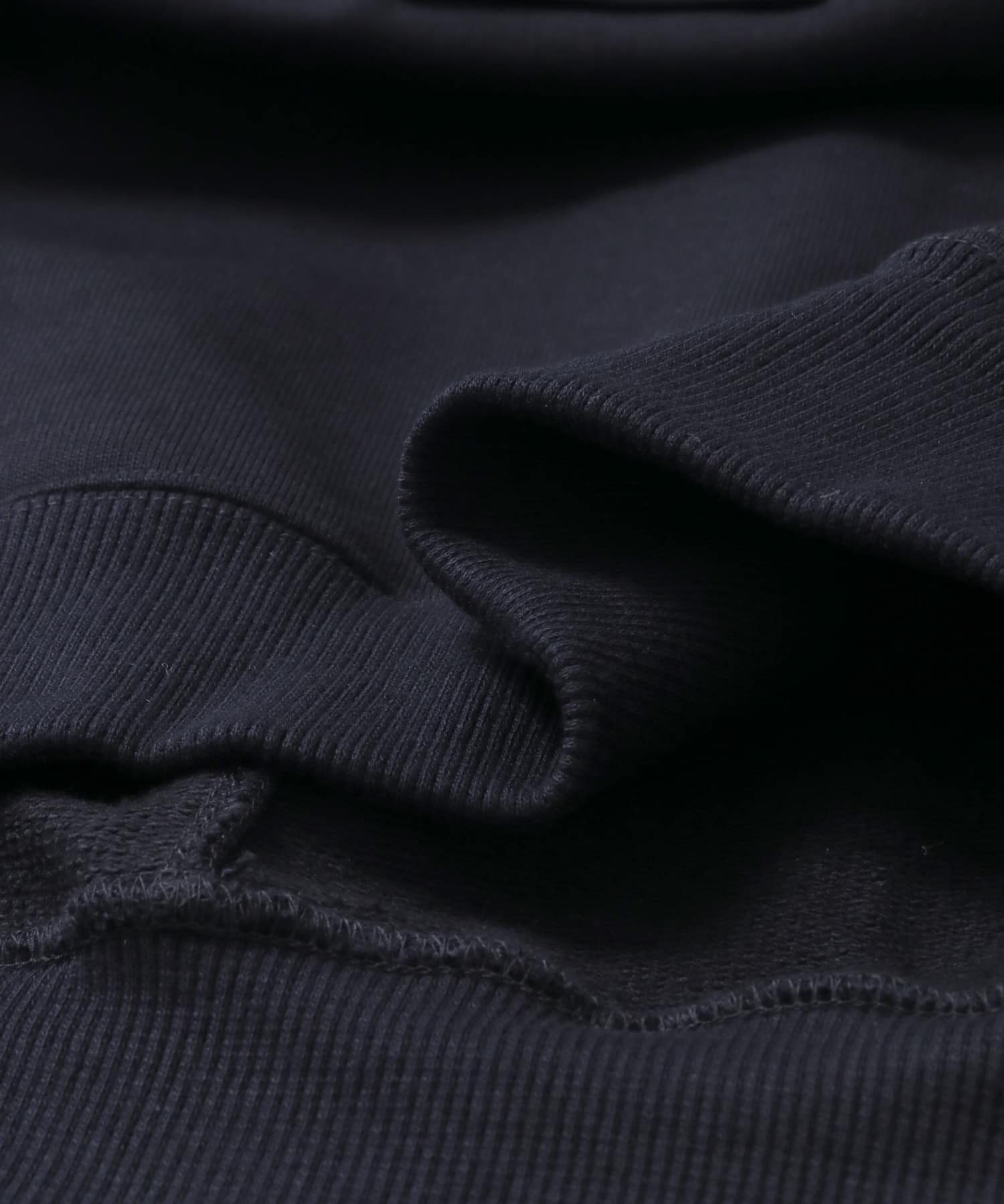 STILL BY HAND　ハイゲージポケット付プルオーバー DARK NAVY 46