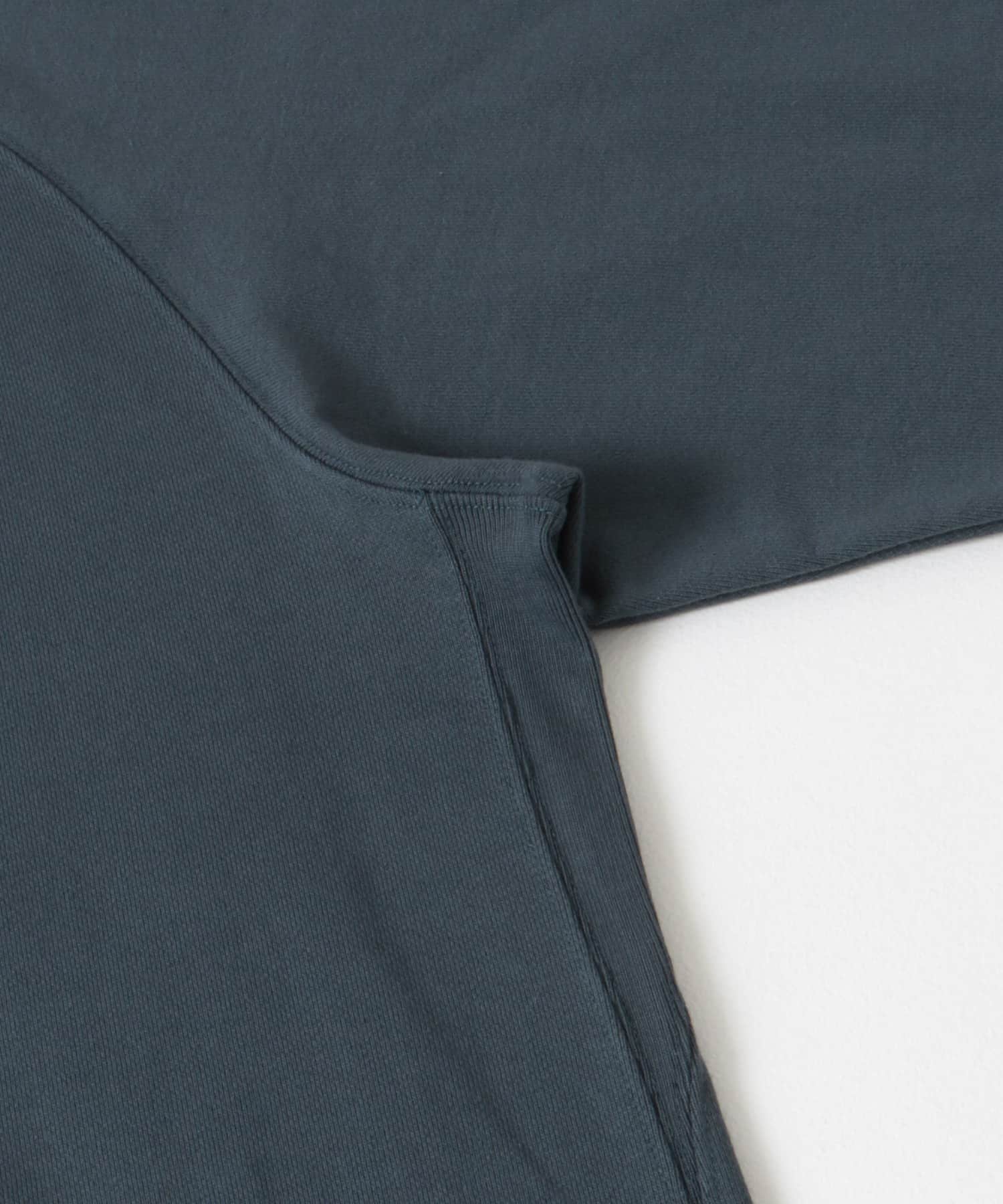 STILL BY HAND　Pima cotton sweatshirts SLATE BLUE 46