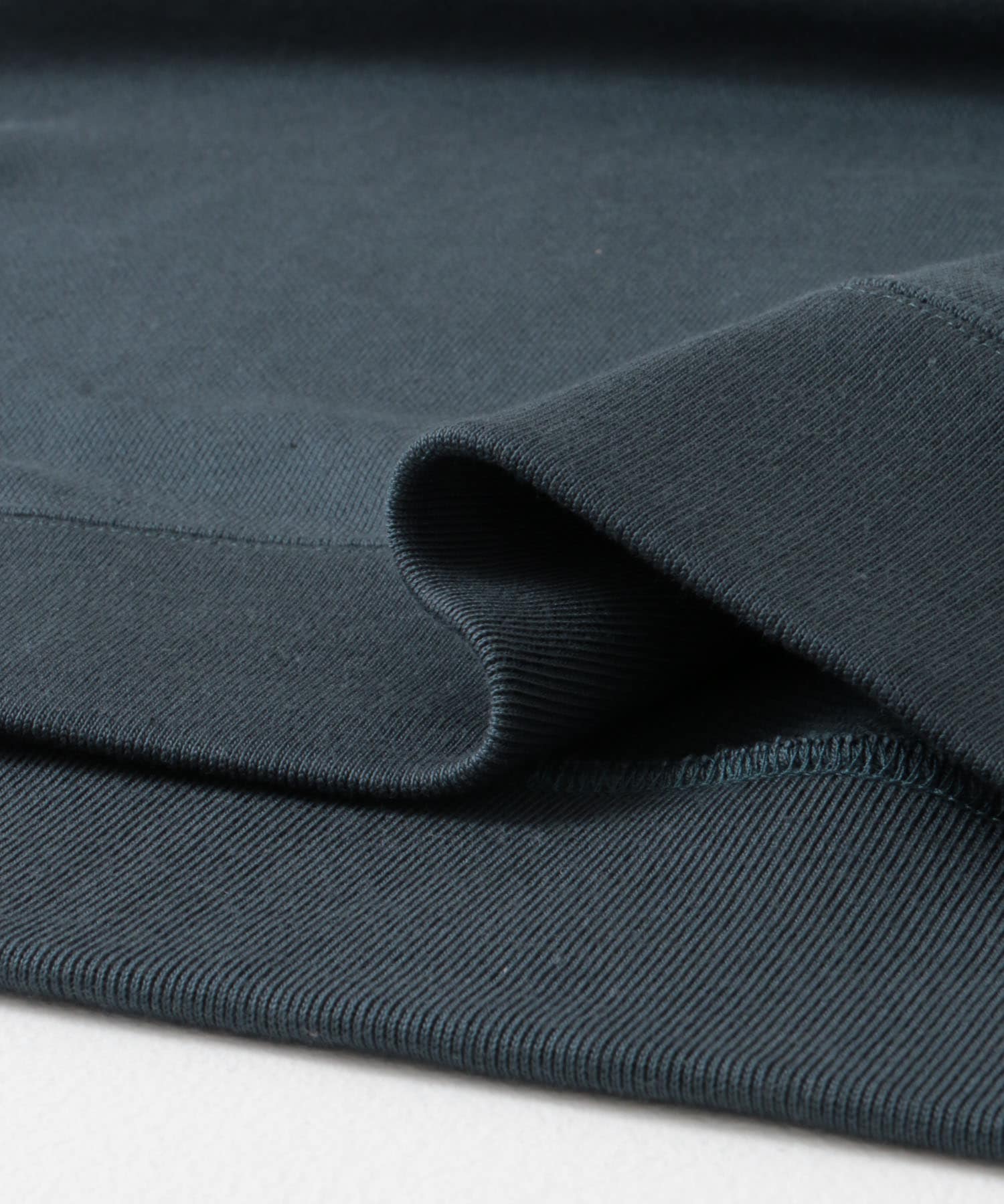 STILL BY HAND　Pima cotton sweatshirts SLATE BLUE 46