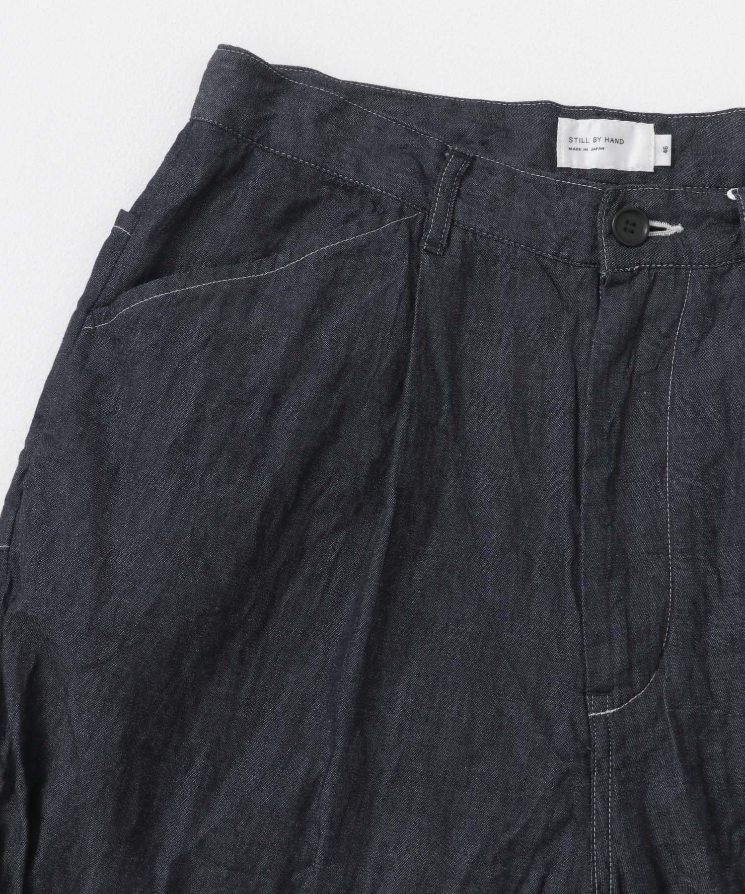 STILL BY HAND　5.5ozデニムペインターパンツ INDIGO 44