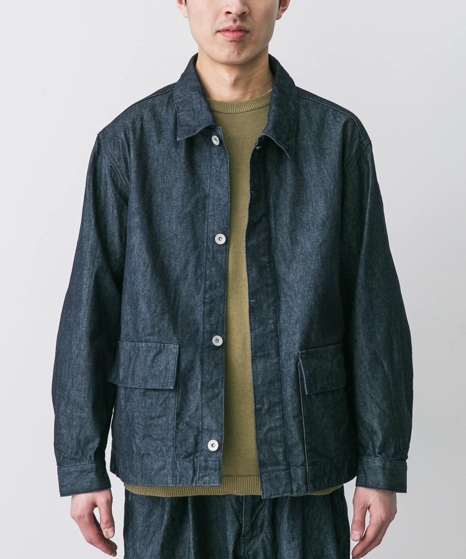 STILL BY HAND　10oz denim jacket