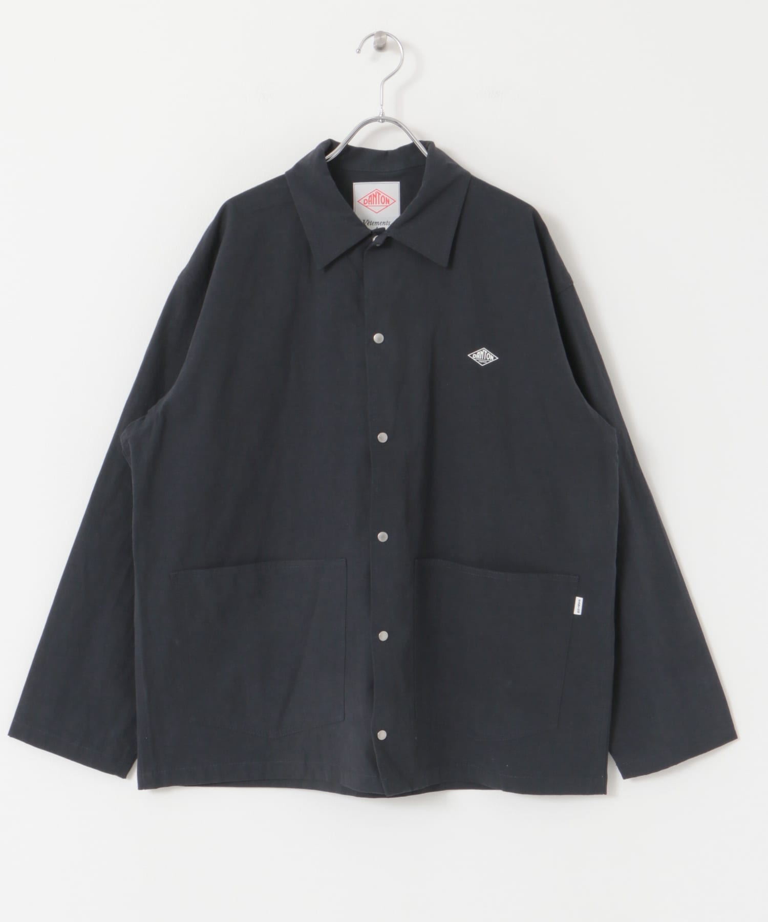 DANTON　COVERALL SHIRTS NAVY 38
