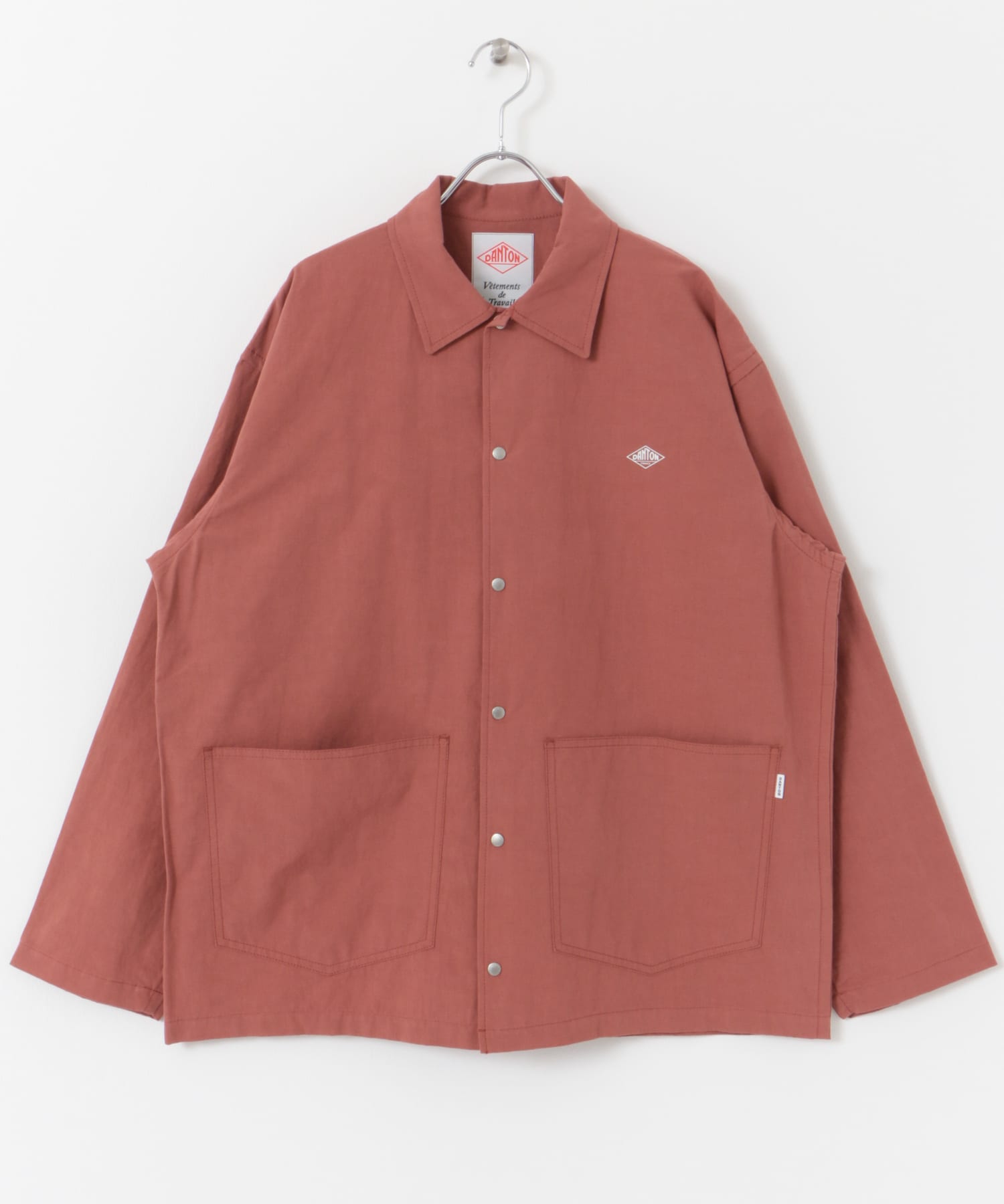 DANTON　COVERALL SHIRTS BRICK 38