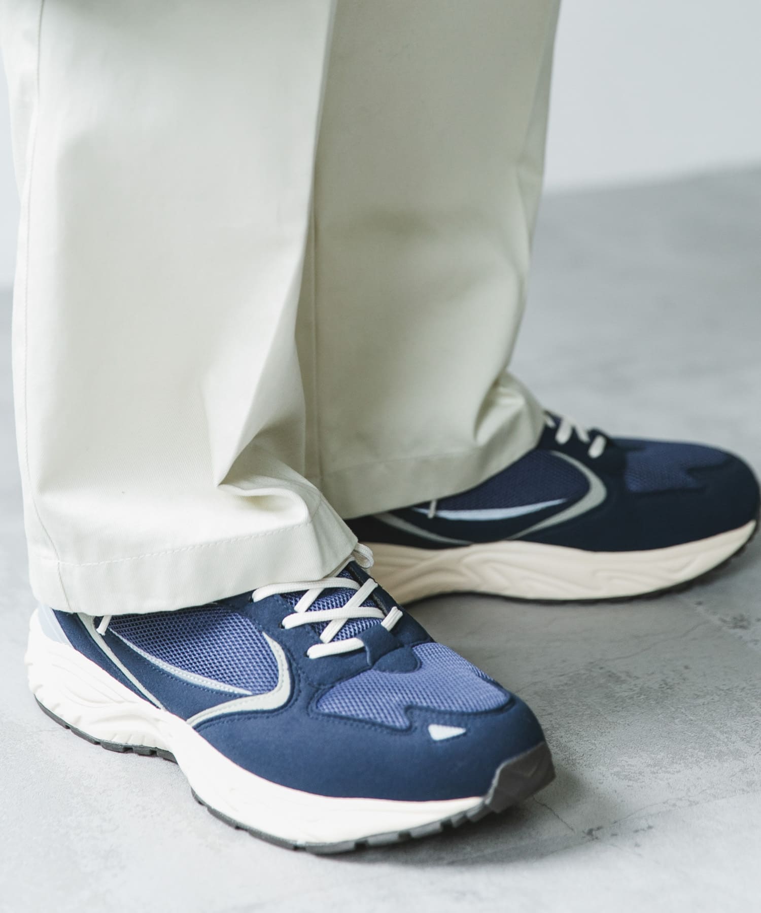 『別注』MOONSTAR×DOORS　STUDEN URD NVY 26