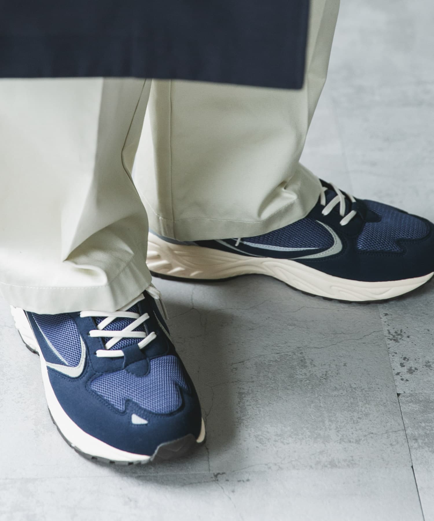 『別注』MOONSTAR×DOORS　STUDEN URD NVY 26