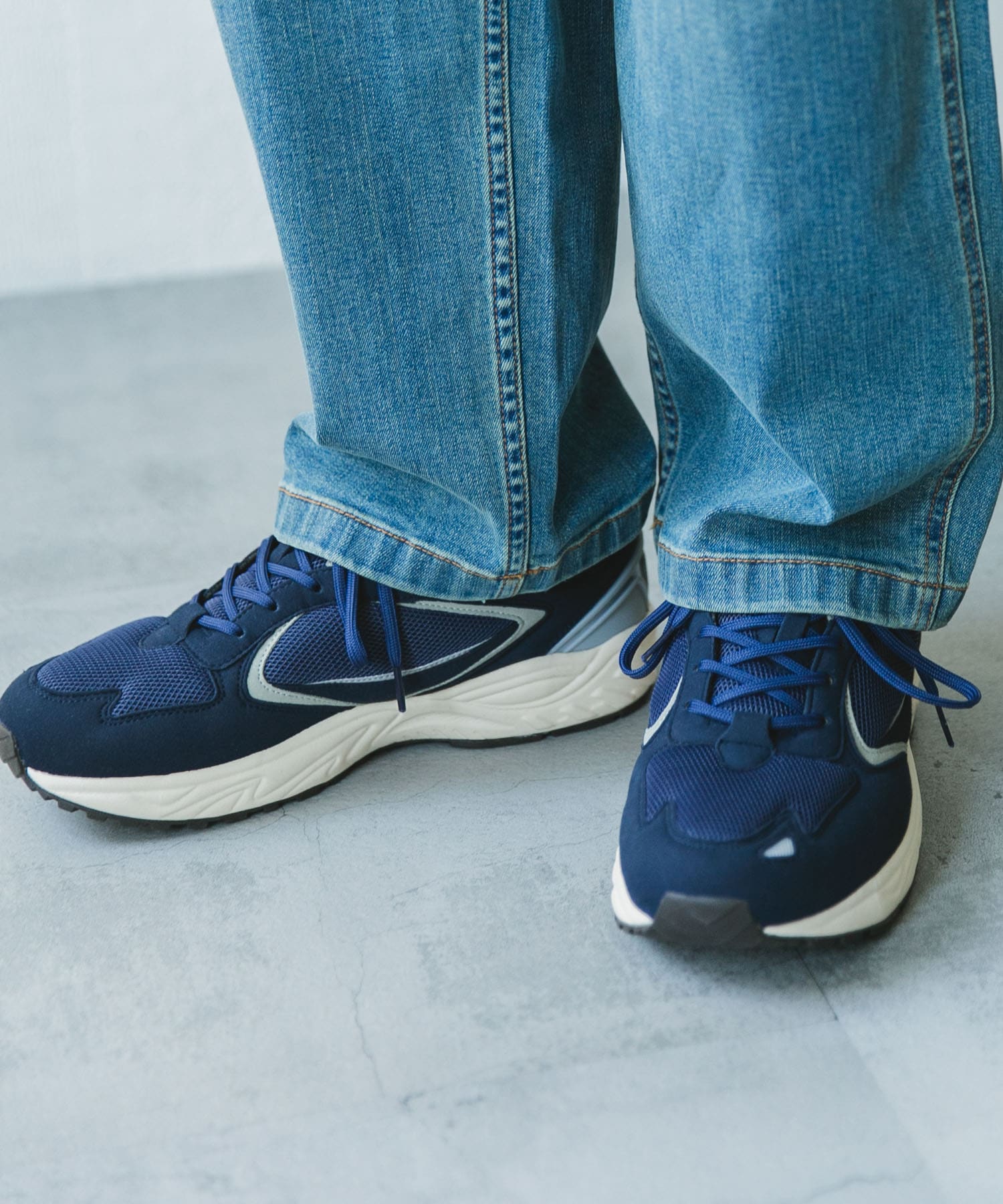 『別注』MOONSTAR×DOORS　STUDEN URD NVY 26