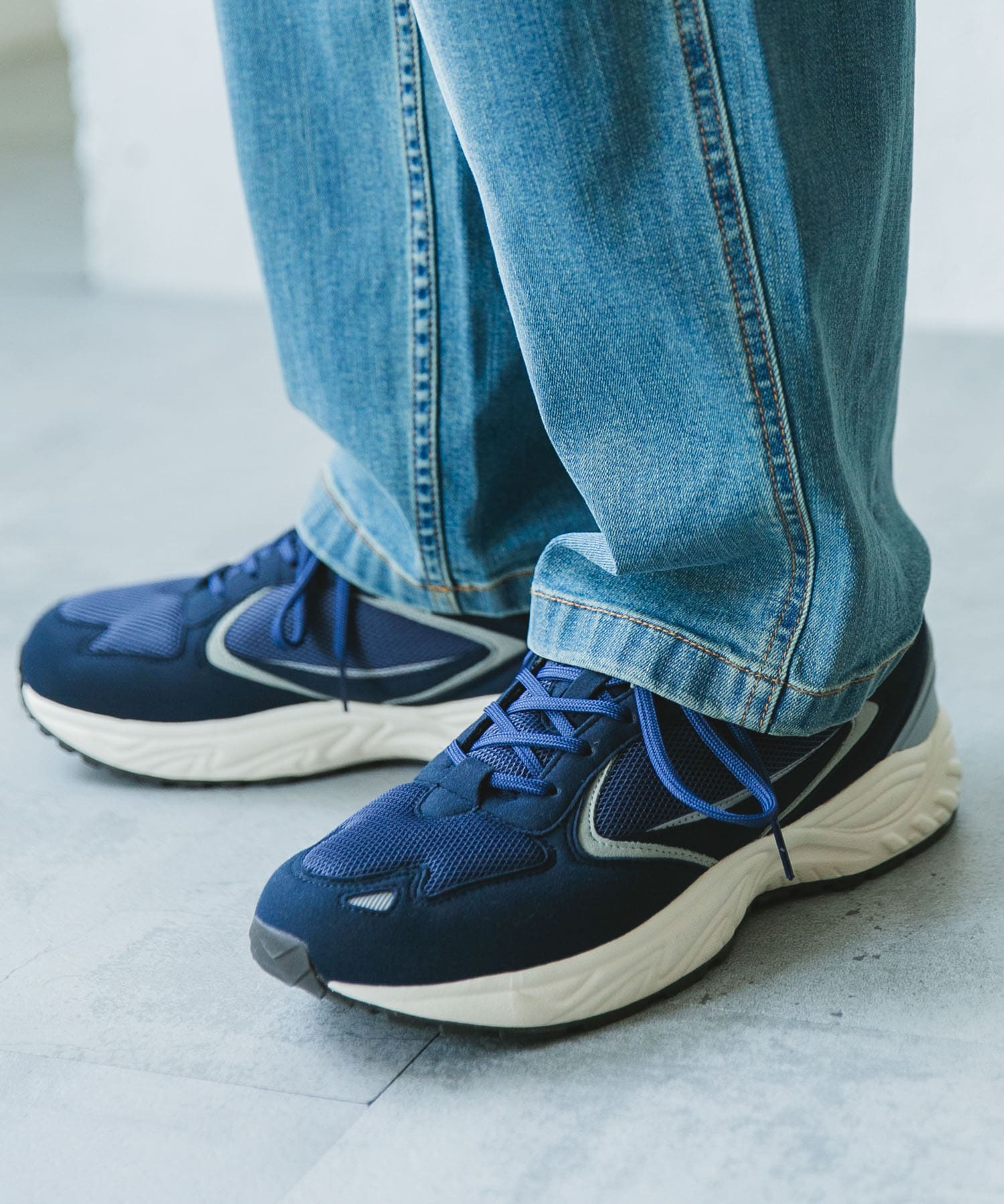 『別注』MOONSTAR×DOORS　STUDEN URD NVY 26