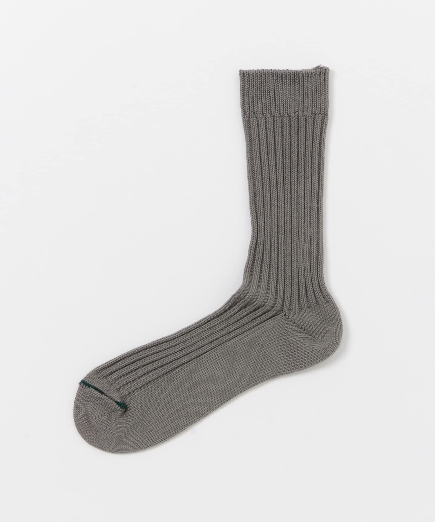 STILL BY HAND　BMPコットンリブソックス GREY one