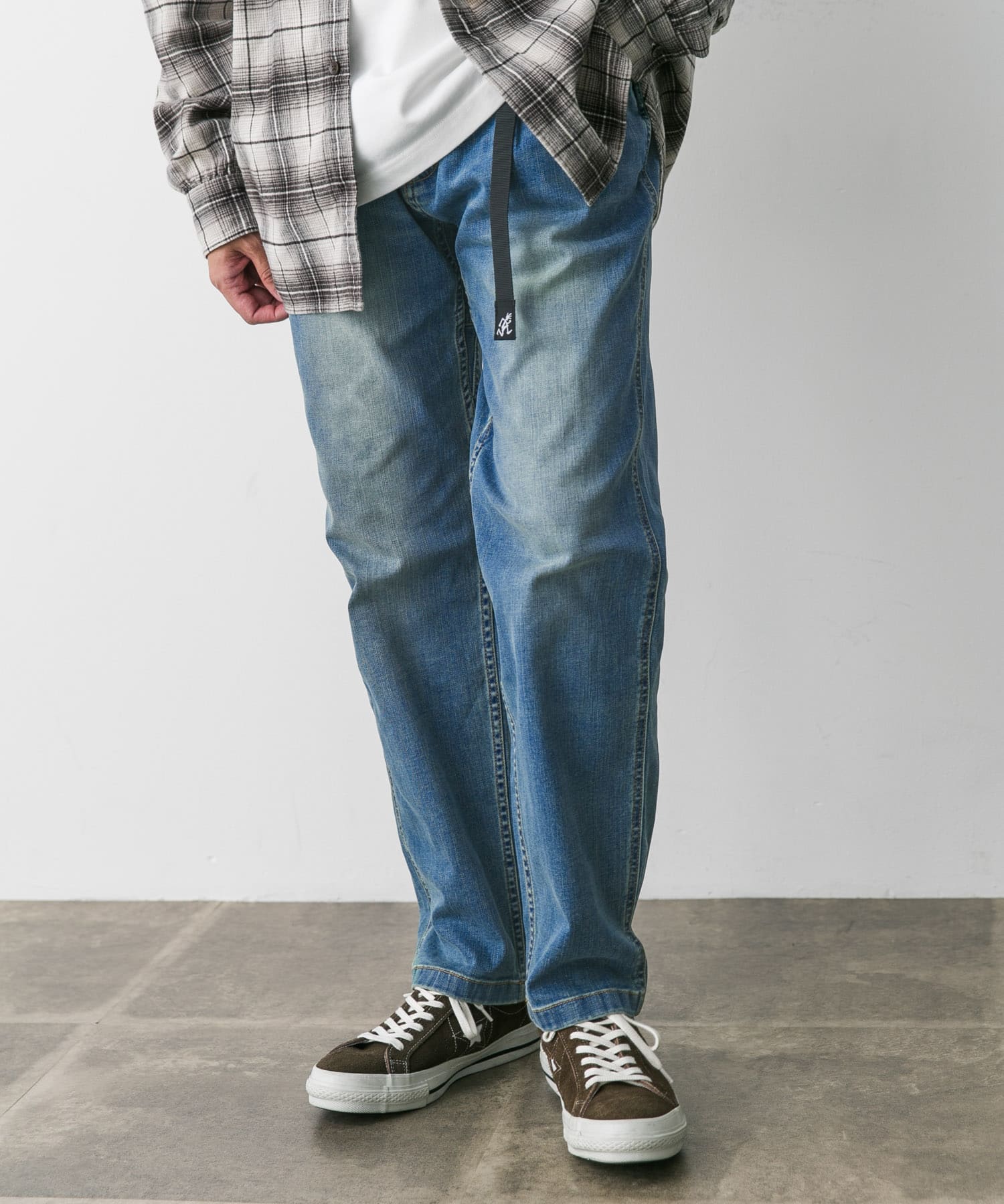 別注』Gramicci for DOORS Mountain Tuck Pants(S BLACK): ボトム