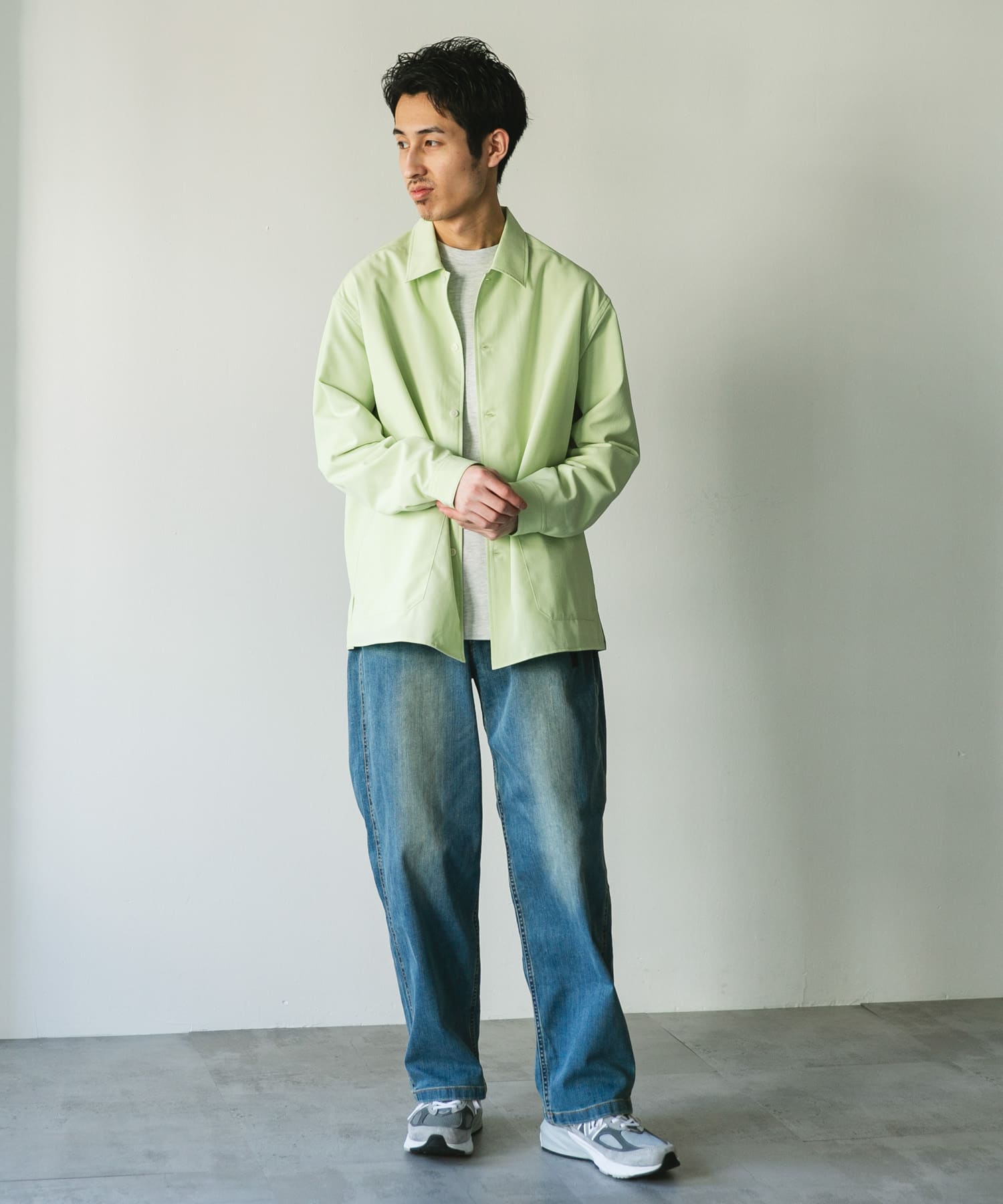 身長：180cm サイズ：L