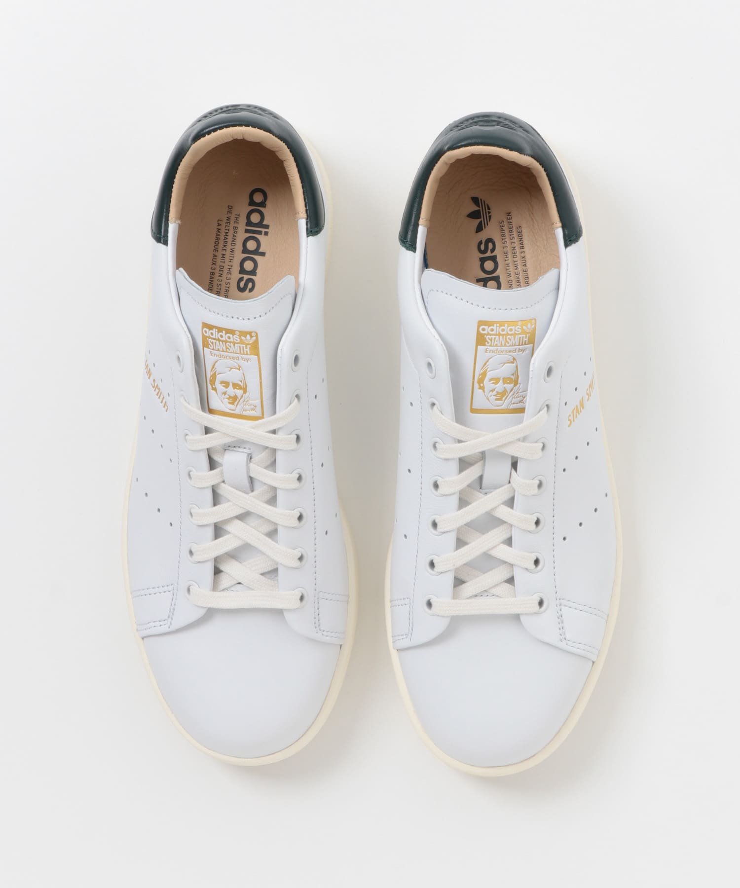 adidas　STAN SMITH LUX ホワイト/グリーン 26