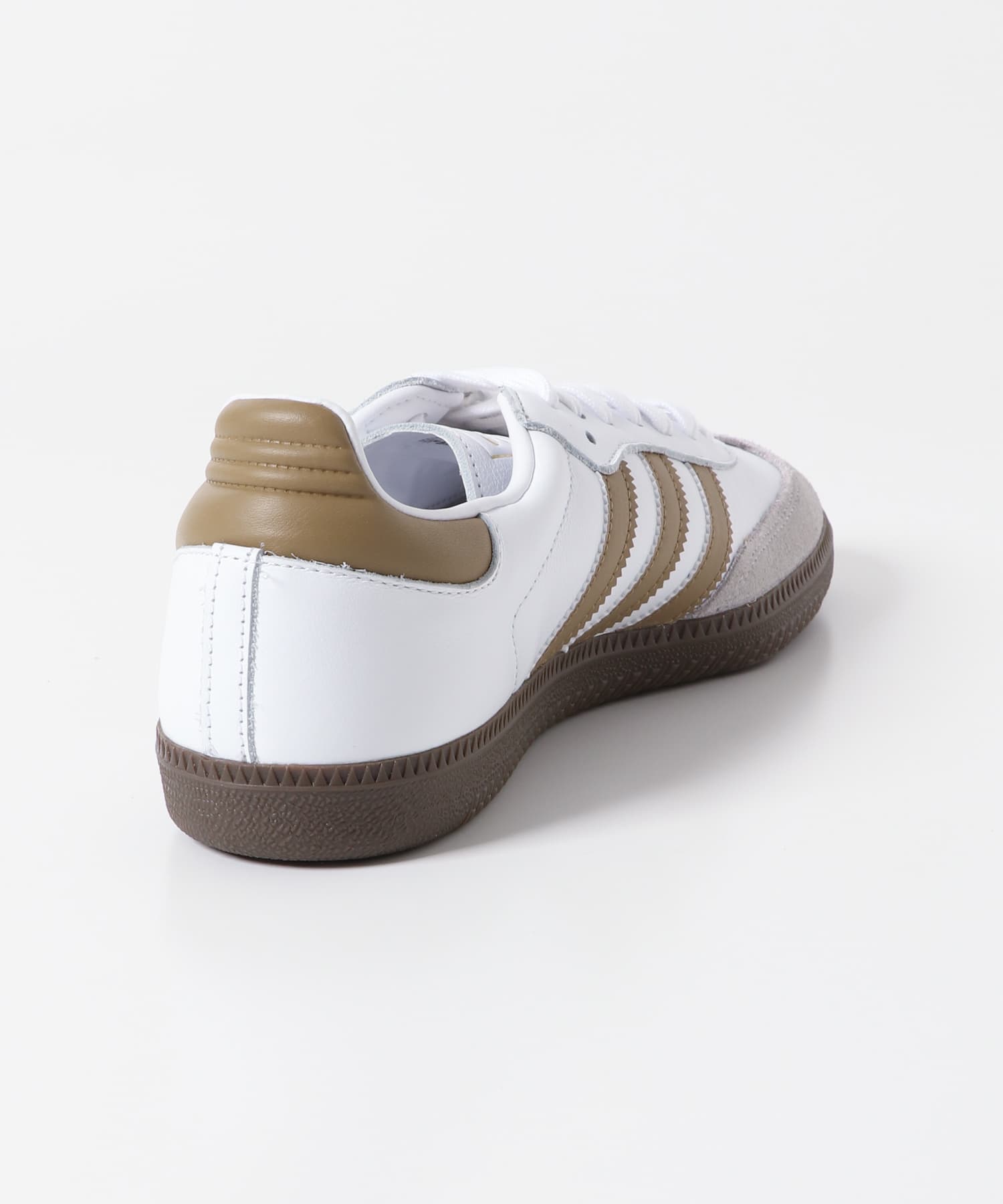 adidas　SAMBA OG ホワイト/ブラウン 26