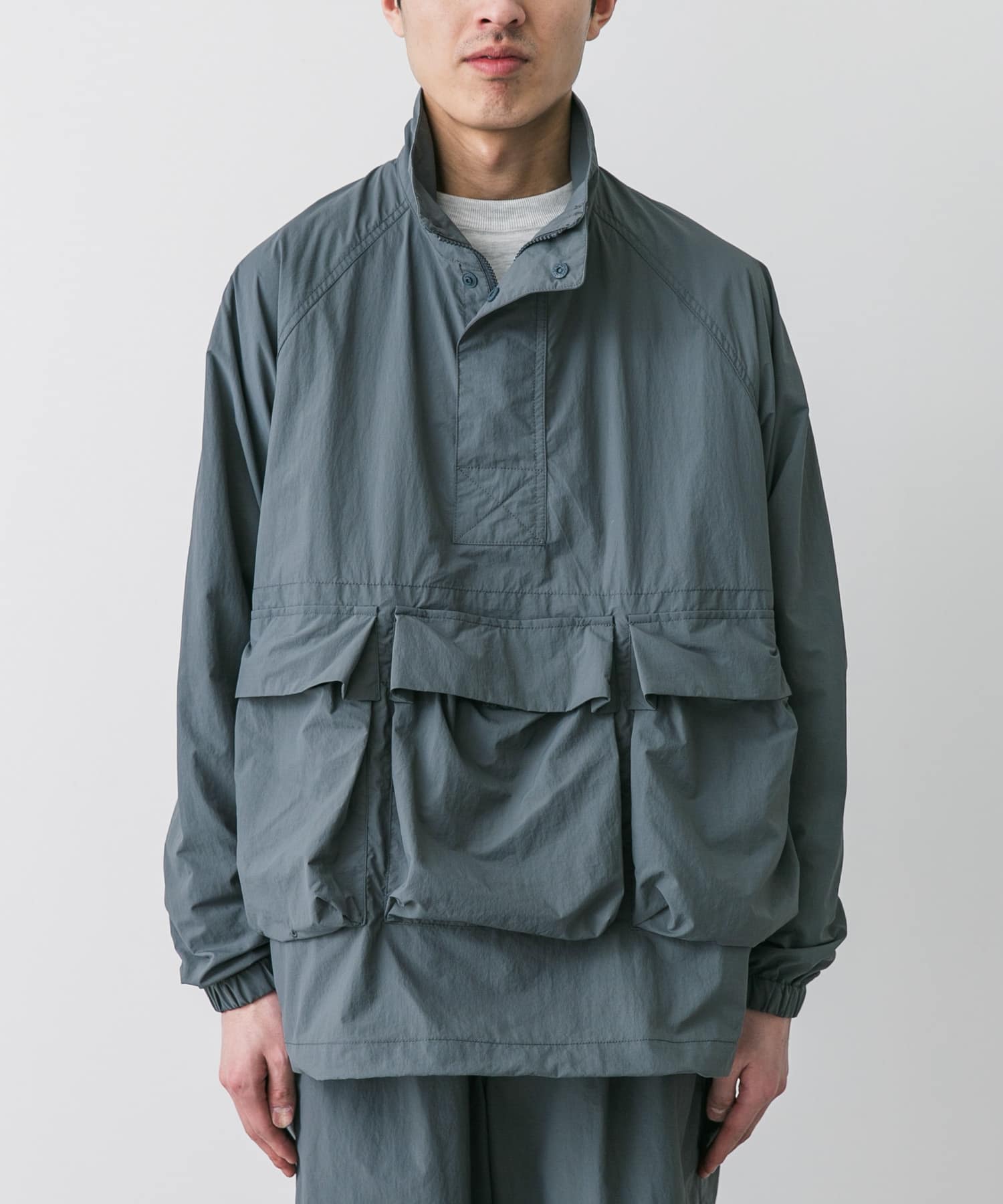 Snow Peak Apparel Nylon Tussah Anorak(M GREY): アウター｜URBAN