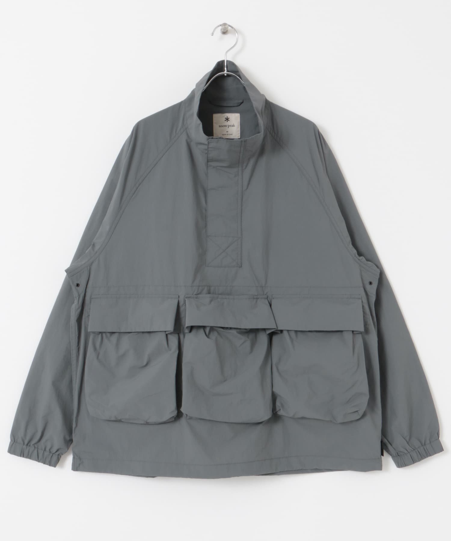 Snow Peak Apparel Nylon Tussah Anorak(M GREY): アウター｜URBAN