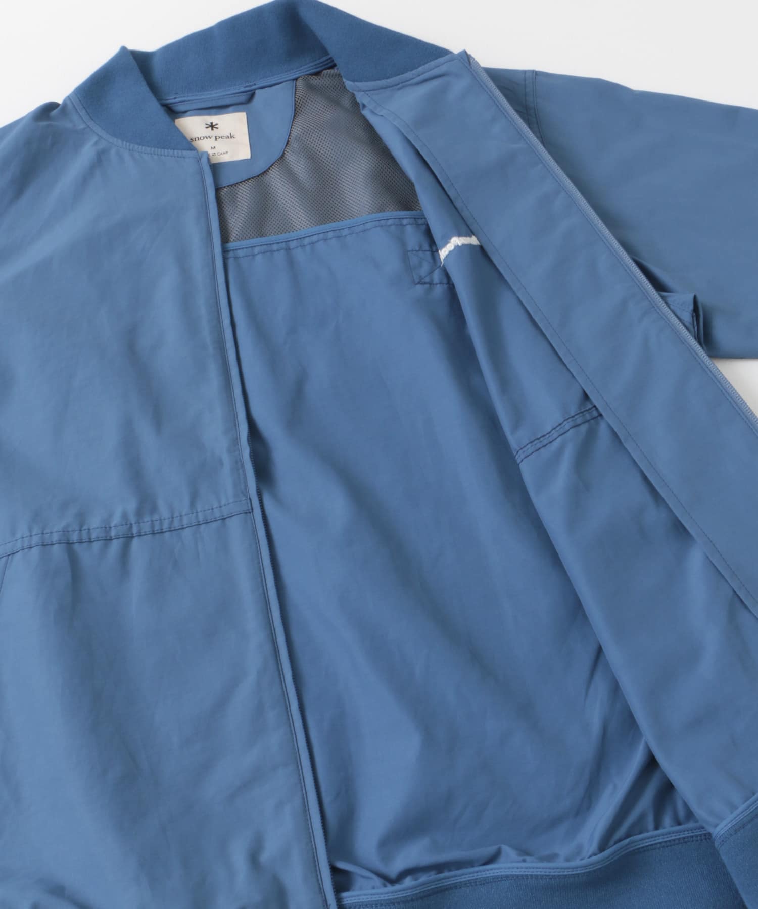 Snow Peak Apparel Light Mountain Cloth Jacket(M BLUE