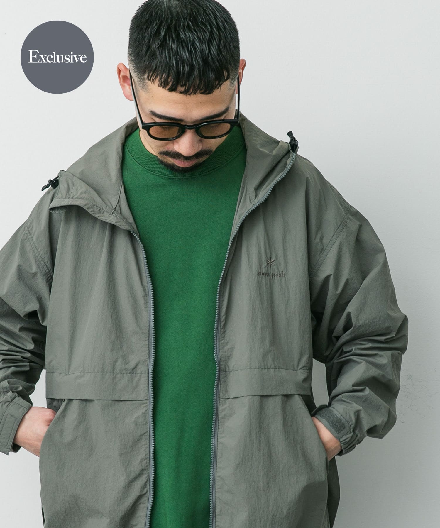 『別注』Snow Peak Apparel×DOORS Nylon Tussah Jacket