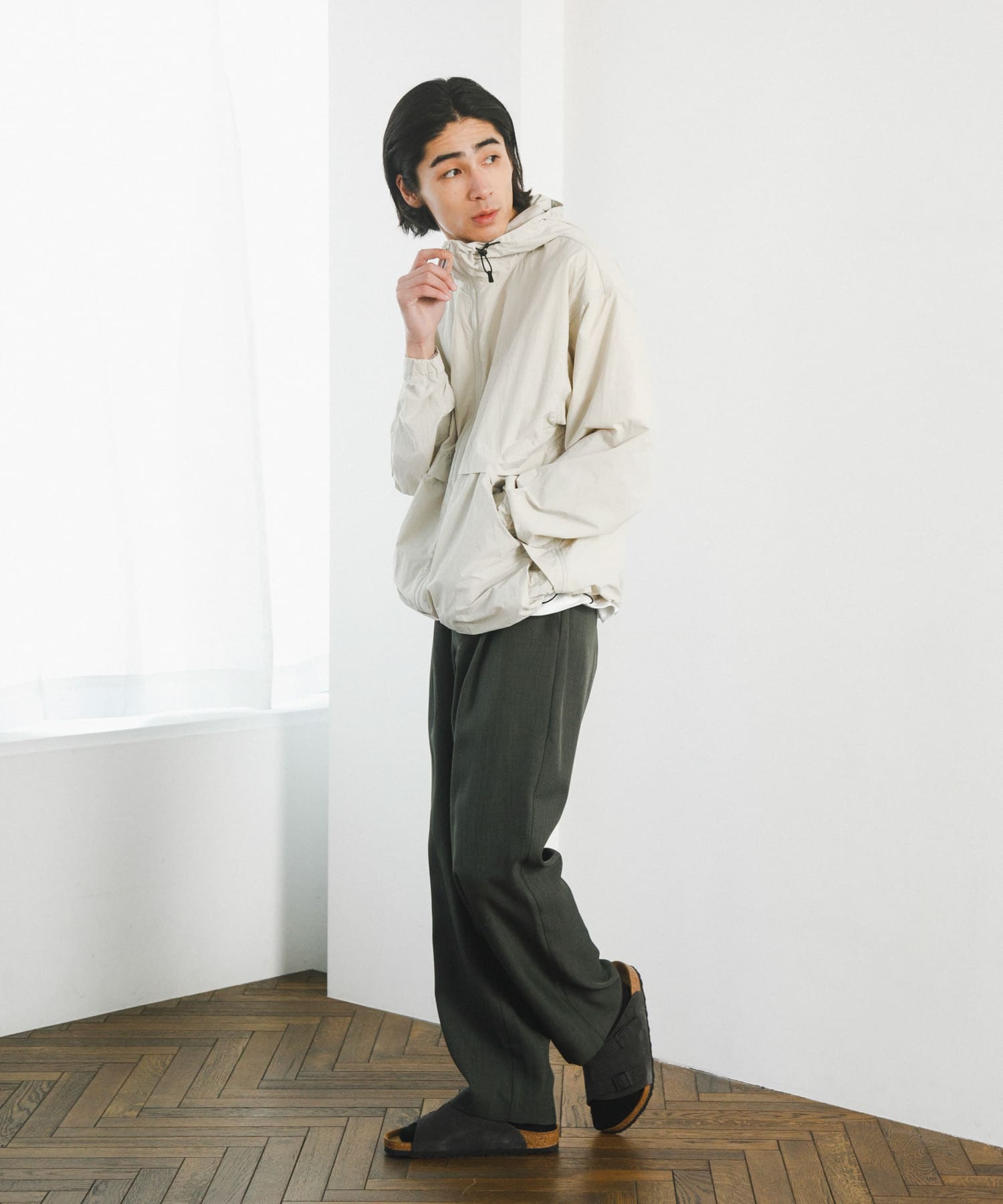 身長：178cm サイズ：L