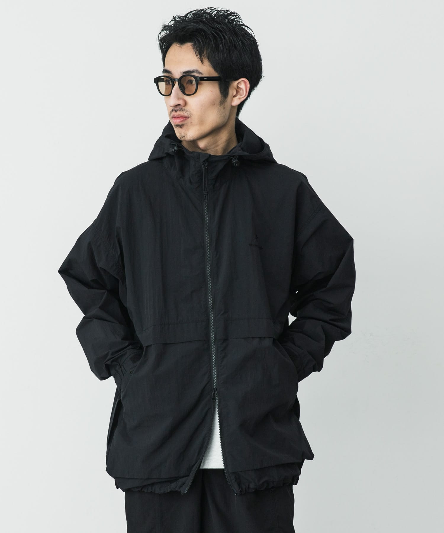 別注』Snow Peak Apparel×DOORS Nylon Tussah Jacket(M BLACK