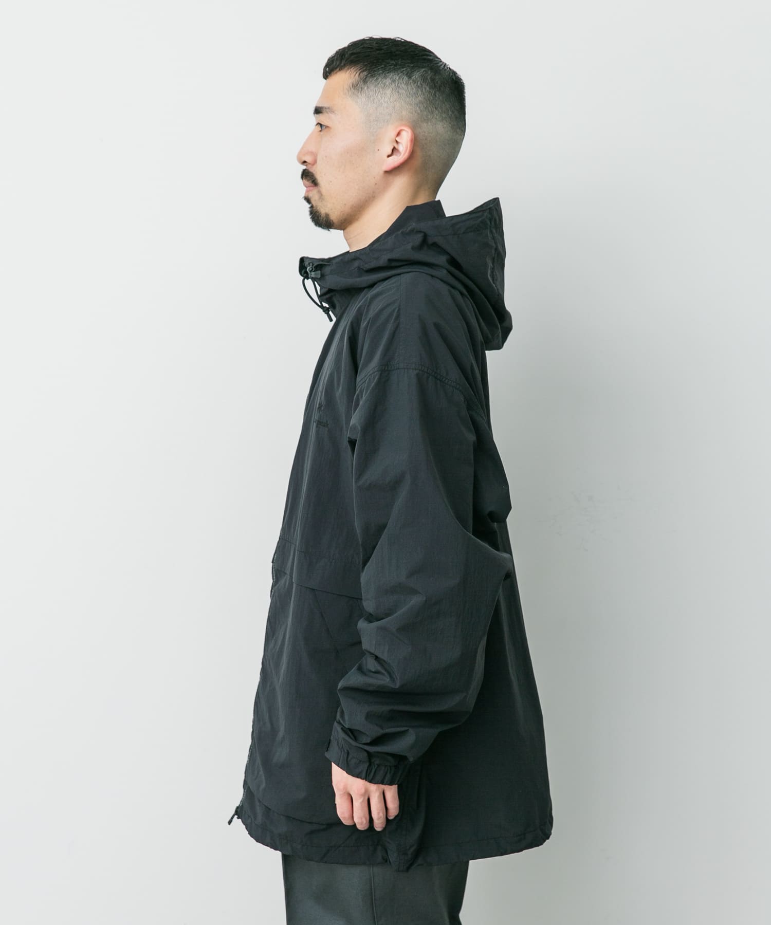 別注』Snow Peak Apparel×DOORS Nylon Tussah Jacket(M BLACK