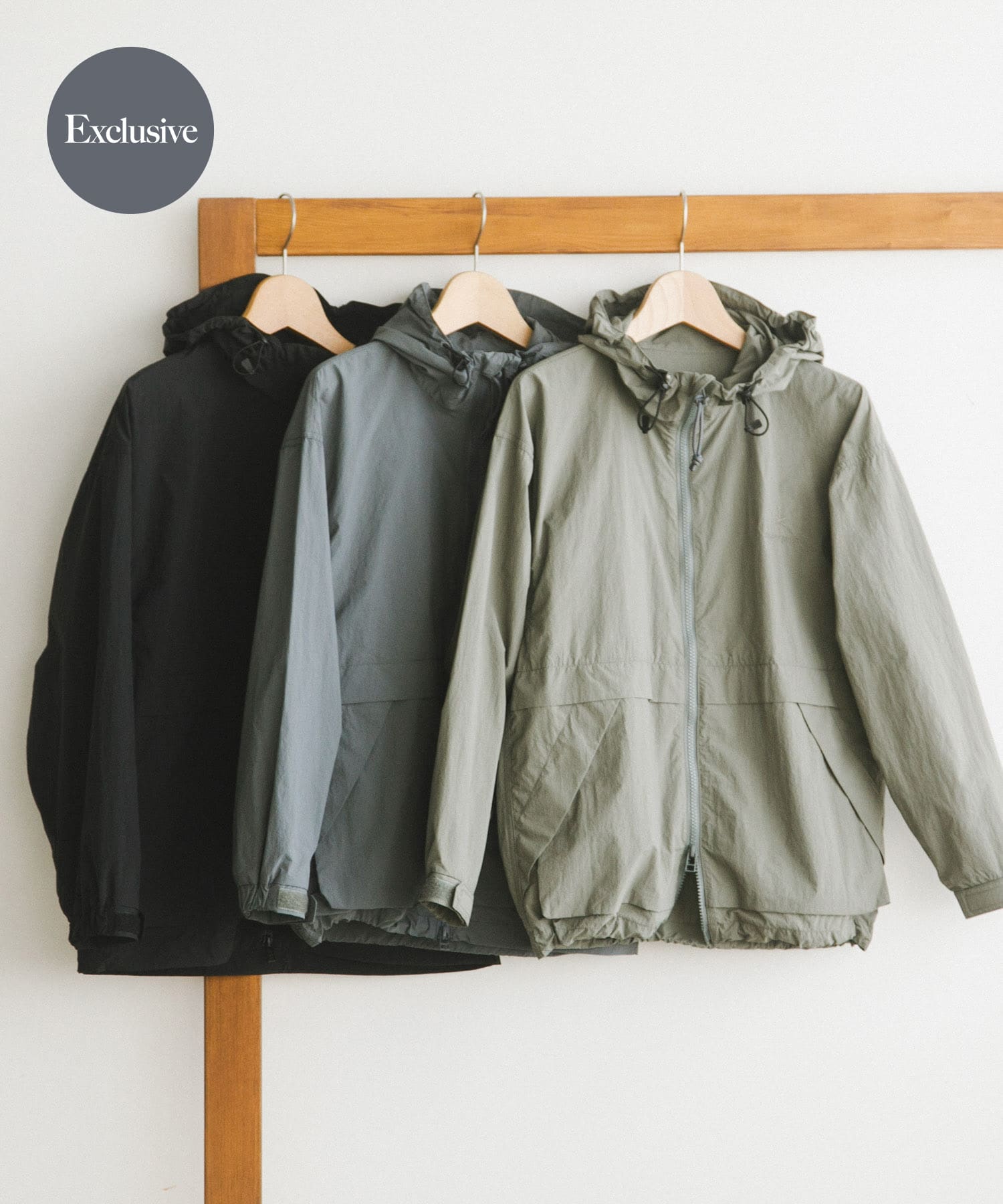 『別注』Snow Peak Apparel×DOORS　Nylon Tussah Jacket BLACK M