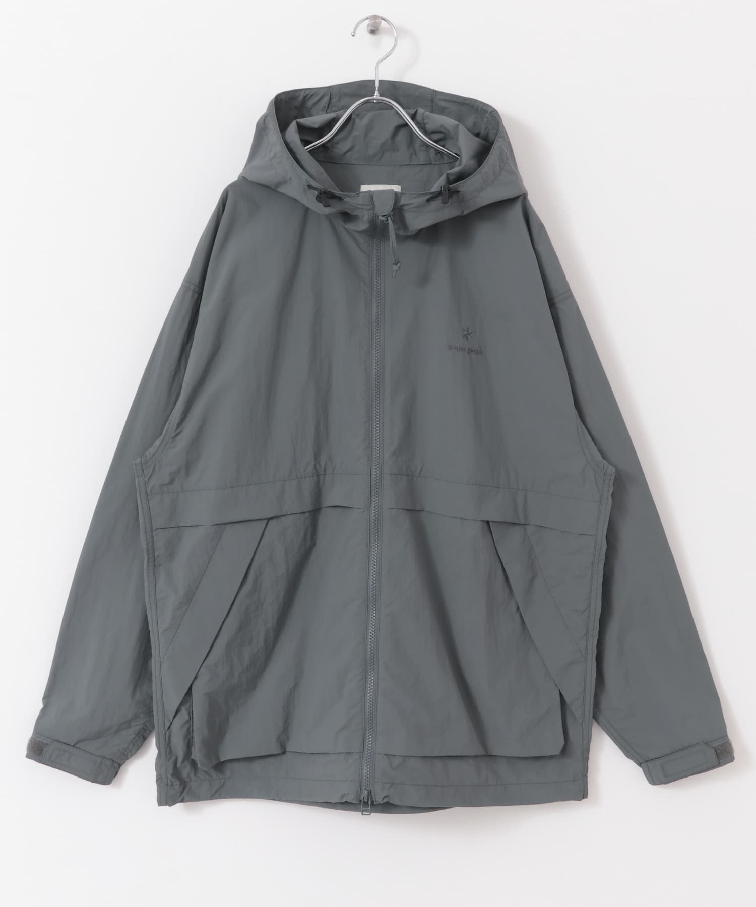 別注』Snow Peak Apparel×DOORS Nylon Tussah Jacket(M BLACK