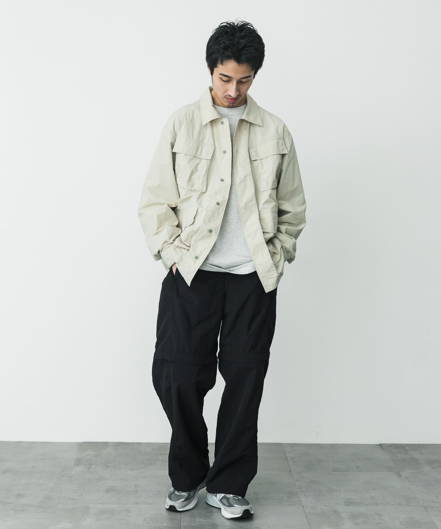 身長：180cm サイズ：L