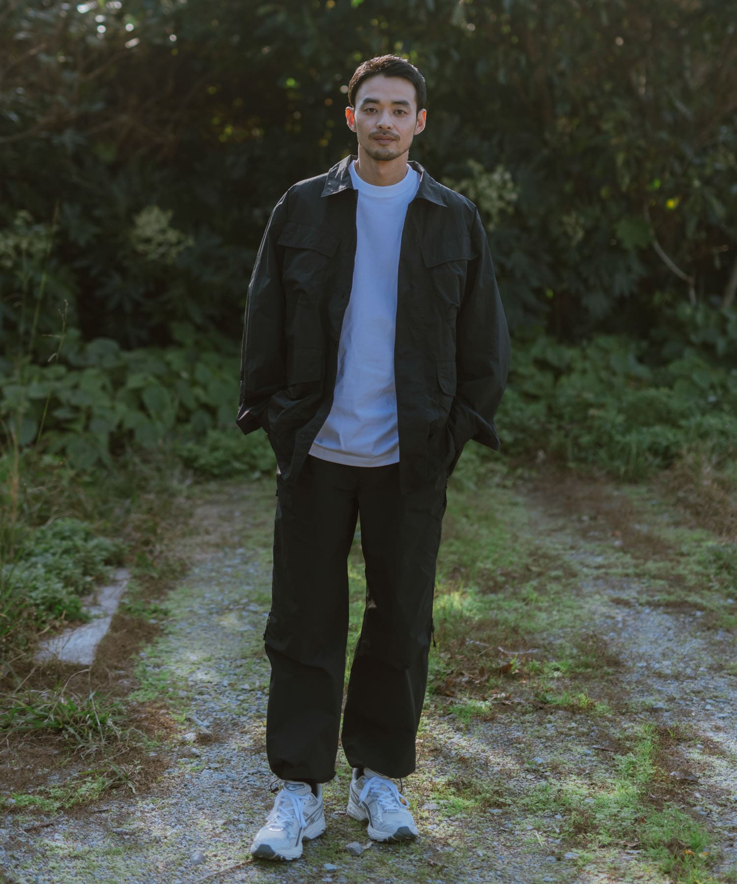 身長：180cm サイズ：L
