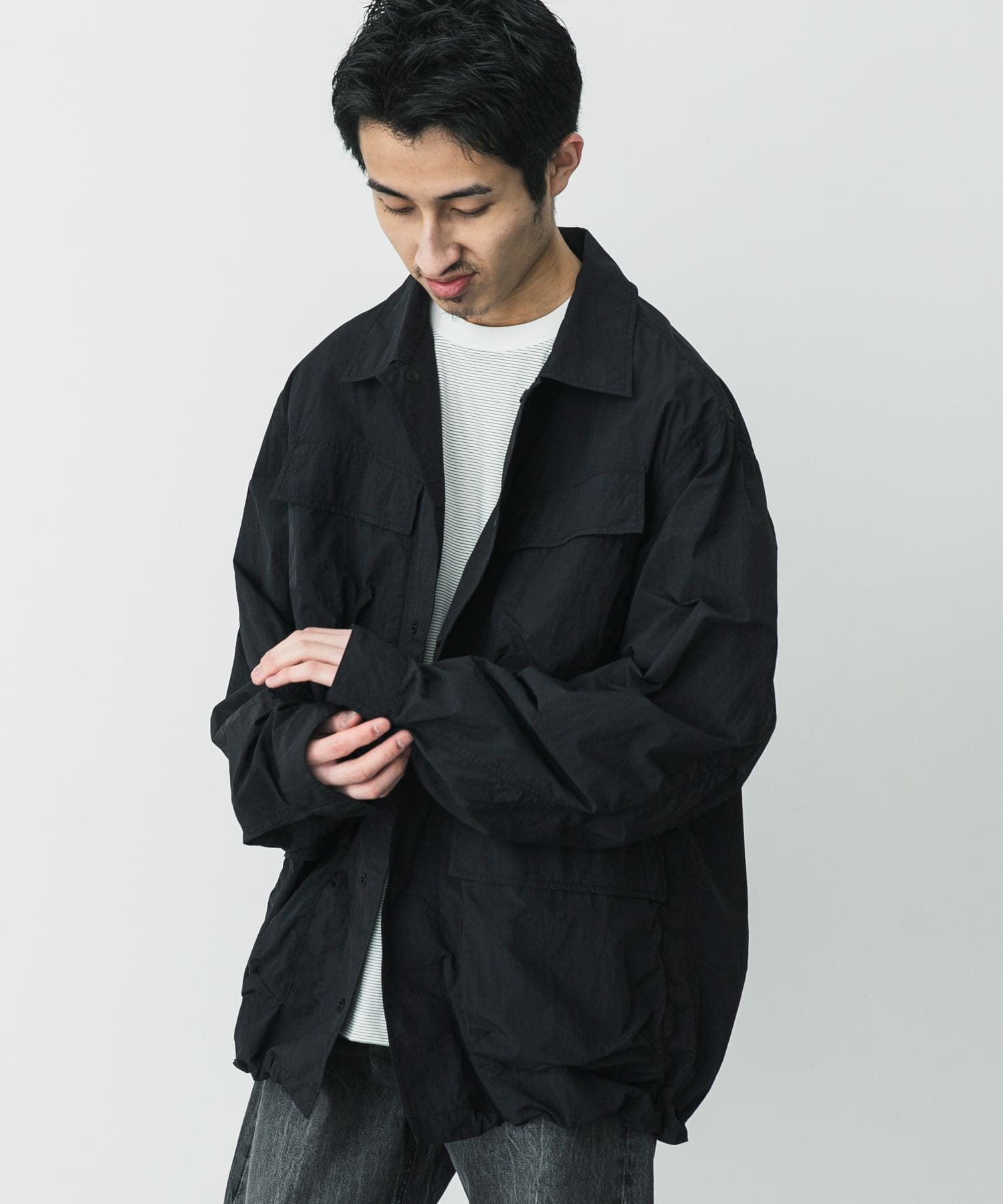 身長：180cm サイズ：XL