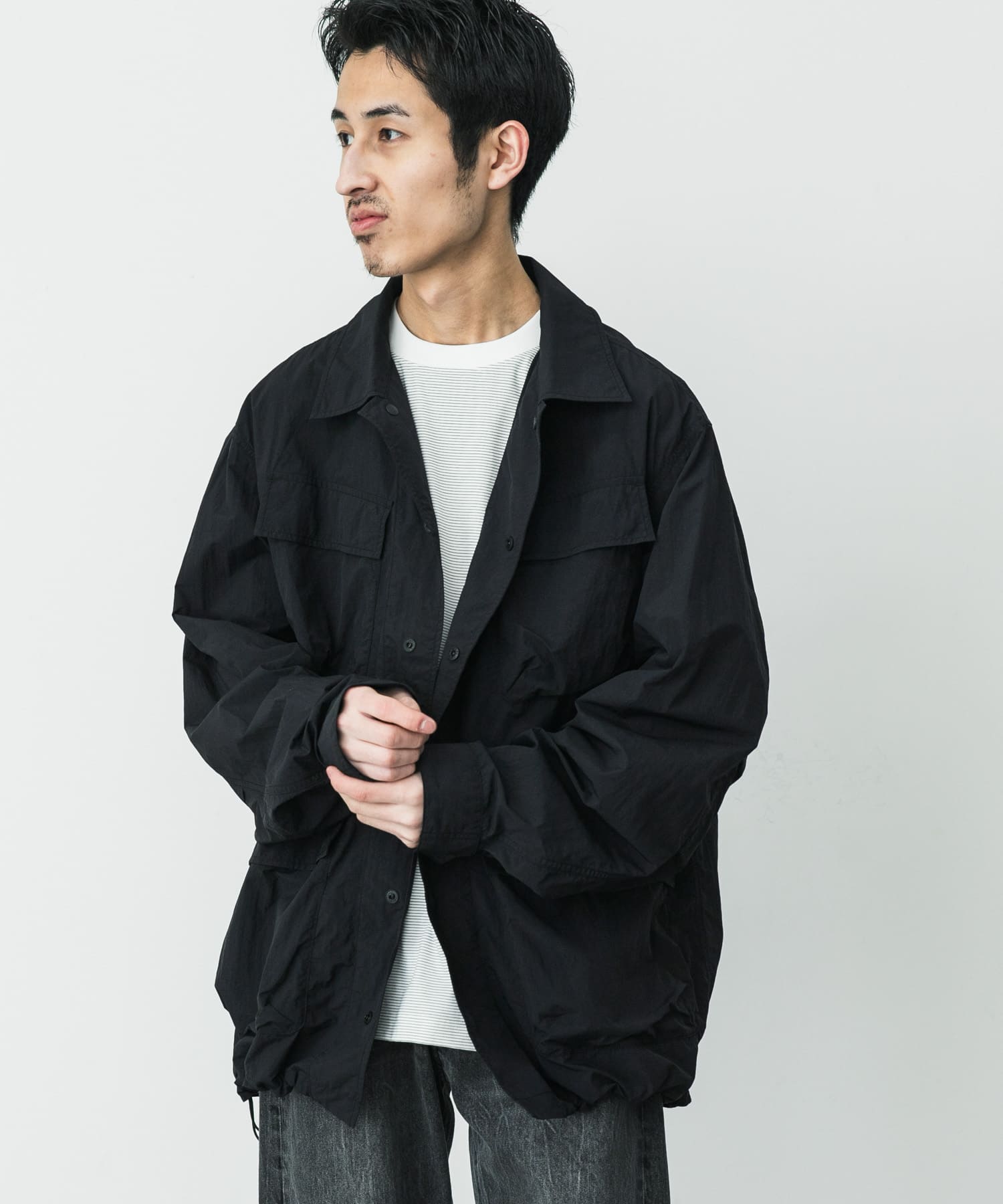 身長：180cm サイズ：XL